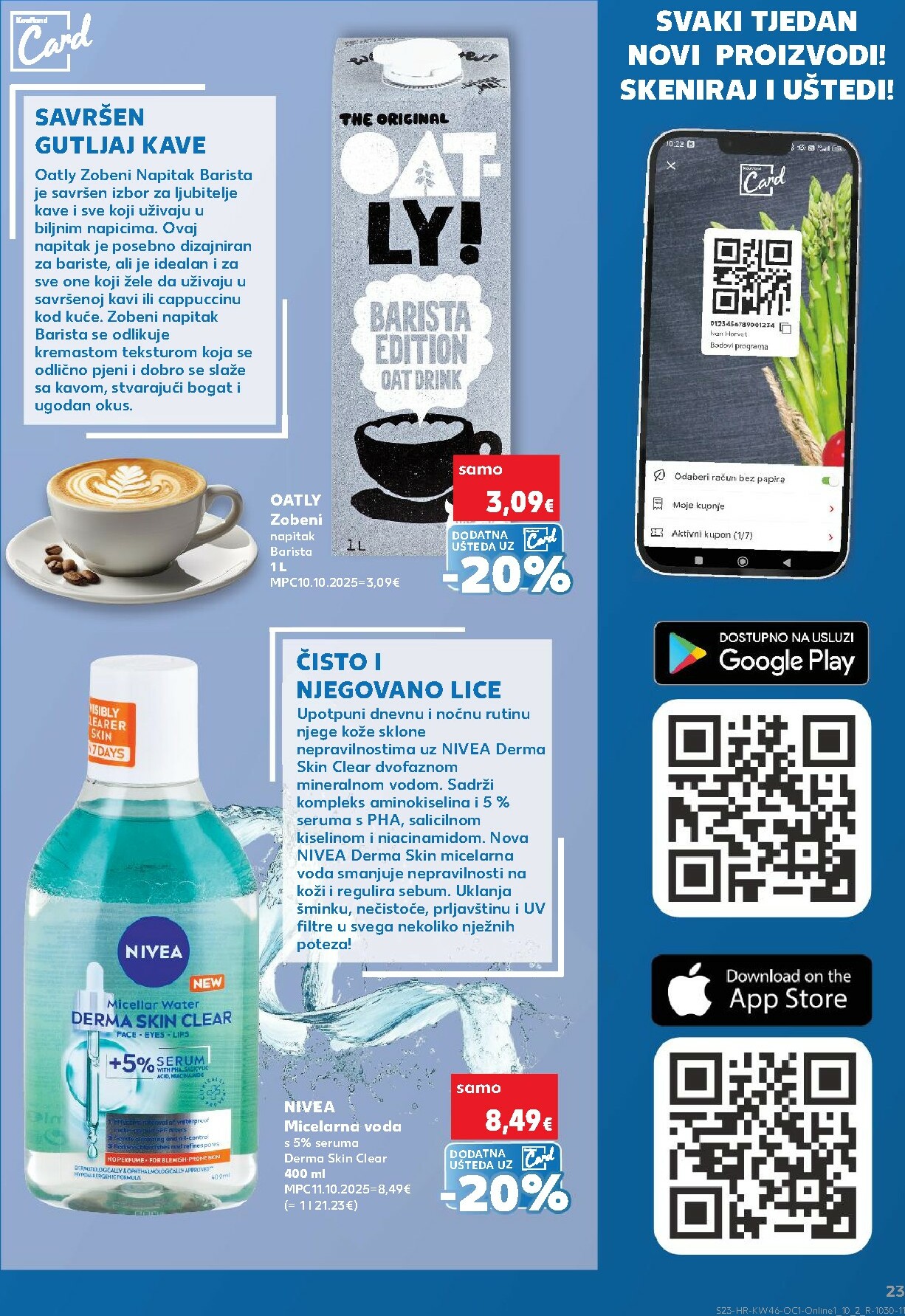 kaufland - Prelistajte katalog Kaufland - Osvoji karte, vrijedi od 12.11. do 17.11. - page: 23