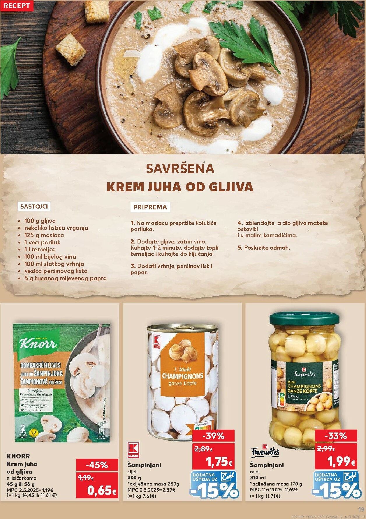 kaufland - Prelistajte katalog Kaufland - Osvoji karte, vrijedi od 12.11. do 17.11. - page: 19