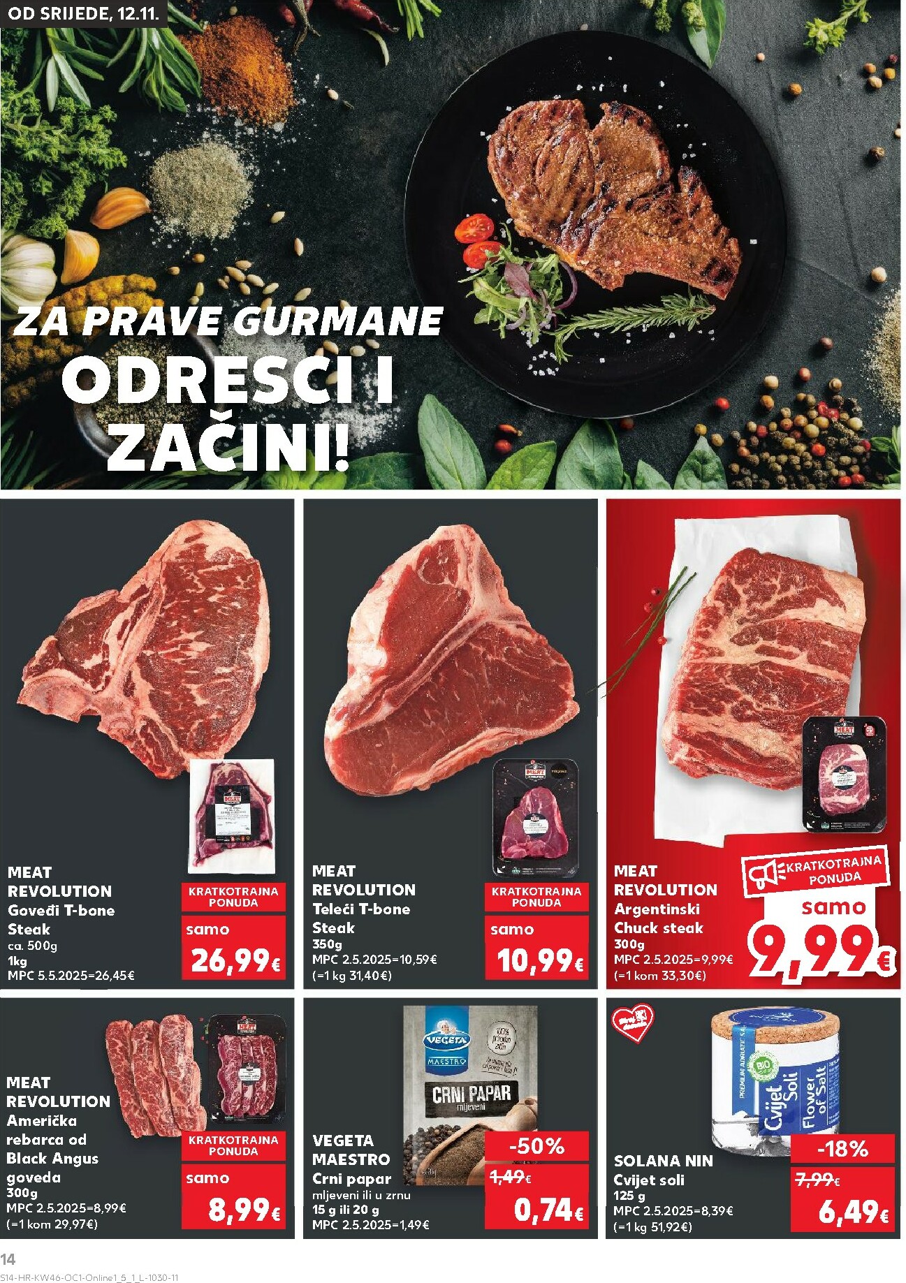 kaufland - Prelistajte katalog Kaufland - Osvoji karte, vrijedi od 12.11. do 17.11. - page: 14
