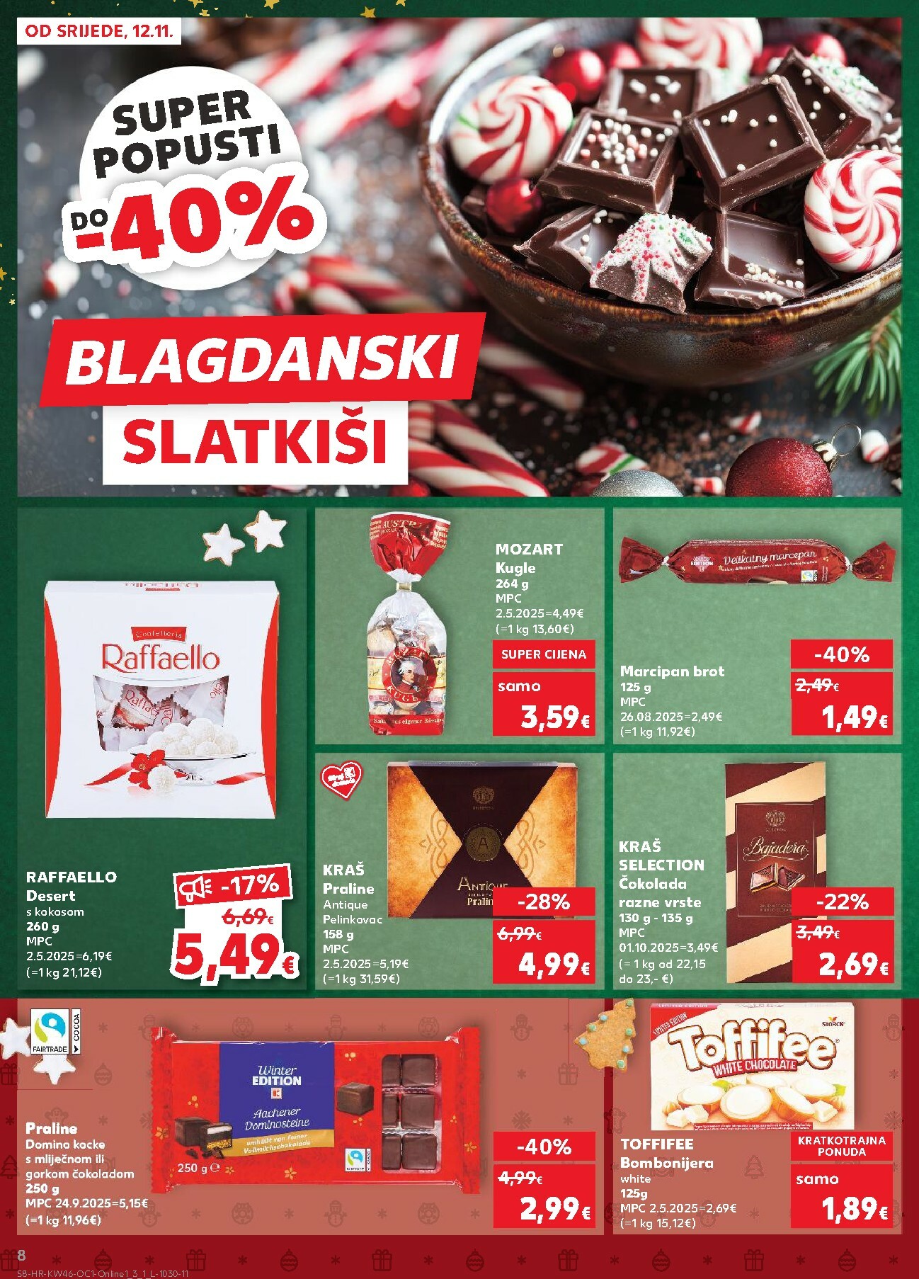 kaufland - Prelistajte katalog Kaufland - Osvoji karte, vrijedi od 12.11. do 17.11. - page: 8