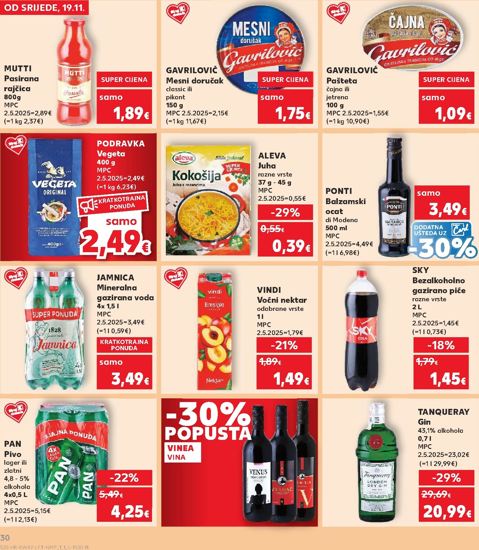 kaufland - Prelistajte katalog Kaufland - Black Week, vrijedi od 19.11. do 25.11. - page: 30