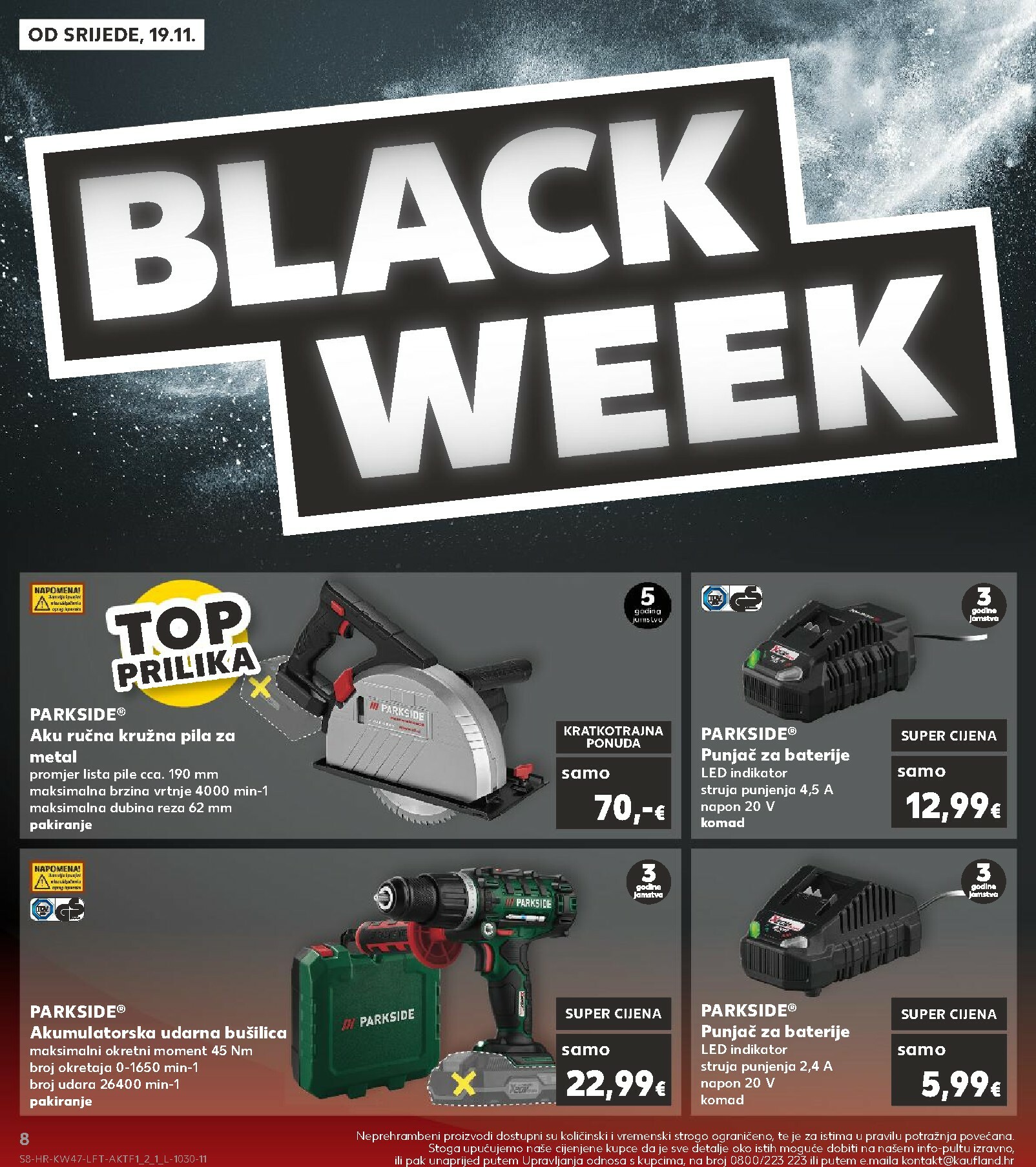 kaufland - Prelistajte katalog Kaufland - Black Week, vrijedi od 19.11. do 25.11. - page: 8
