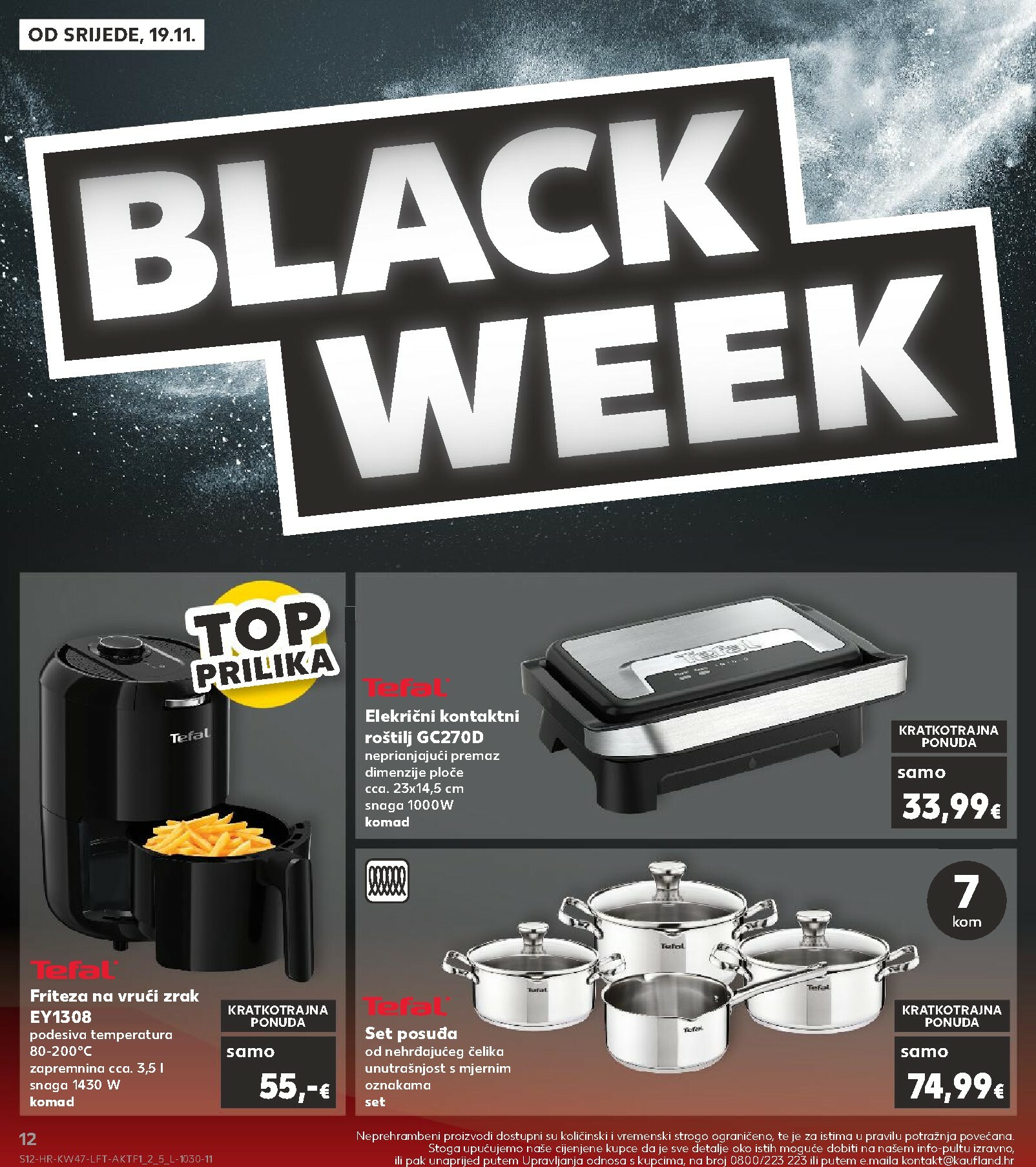 kaufland - Prelistajte katalog Kaufland - Black Week, vrijedi od 19.11. do 25.11. - page: 12