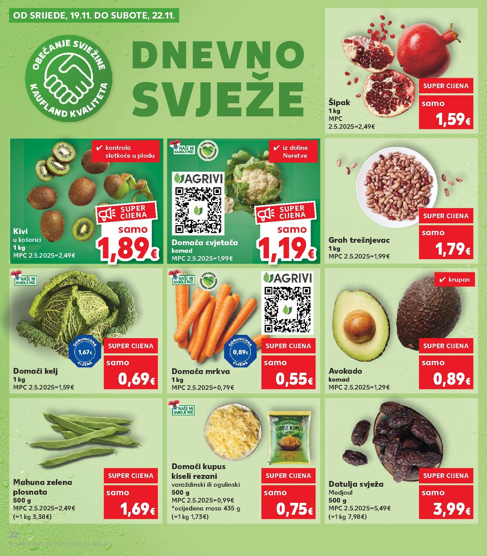 kaufland - Prelistajte katalog Kaufland - Black Week, vrijedi od 19.11. do 25.11. - page: 22