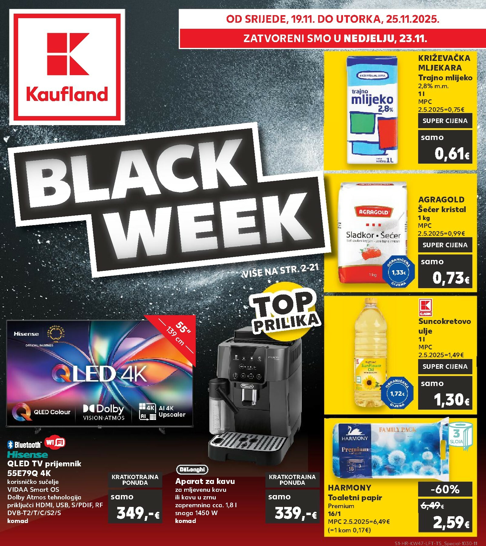kaufland - Prelistajte katalog Kaufland - Black Week, vrijedi od 19.11. do 25.11.