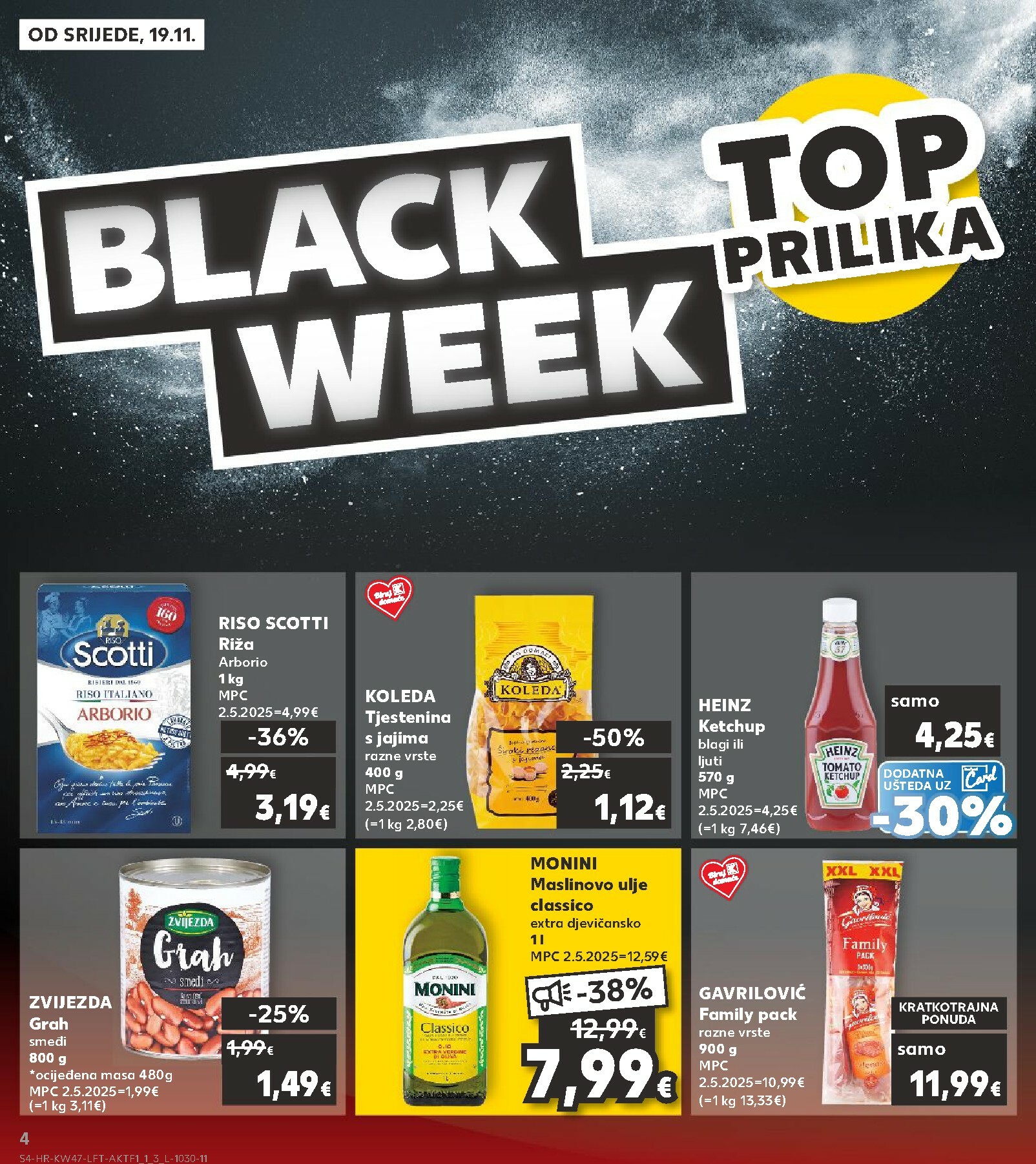 kaufland - Prelistajte katalog Kaufland - Black Week, vrijedi od 19.11. do 25.11. - page: 4