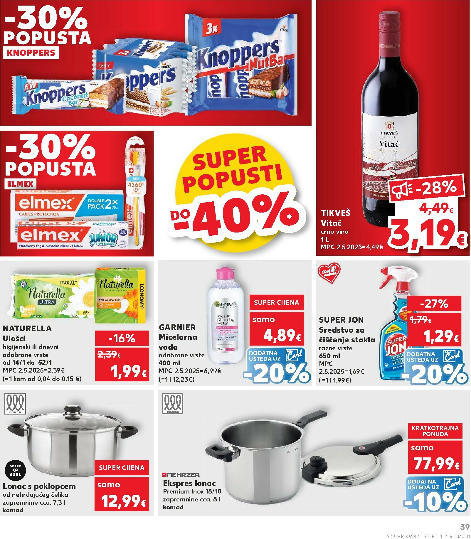kaufland - Prelistajte katalog Kaufland - Black Week, vrijedi od 19.11. do 25.11. - page: 39