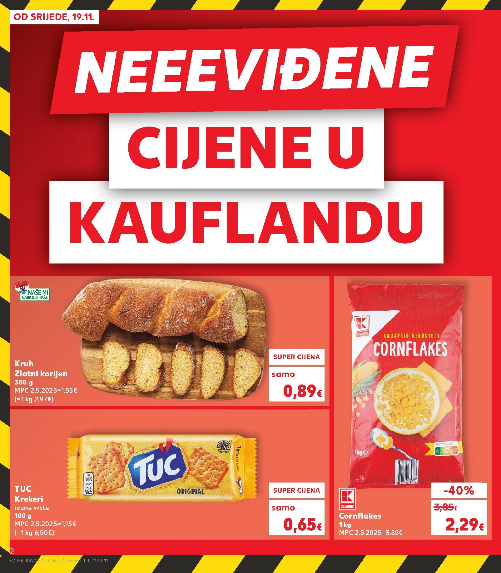 kaufland - Prelistajte katalog Kaufland - Cijene, vrijedi od 19.11. do 25.11. - page: 2