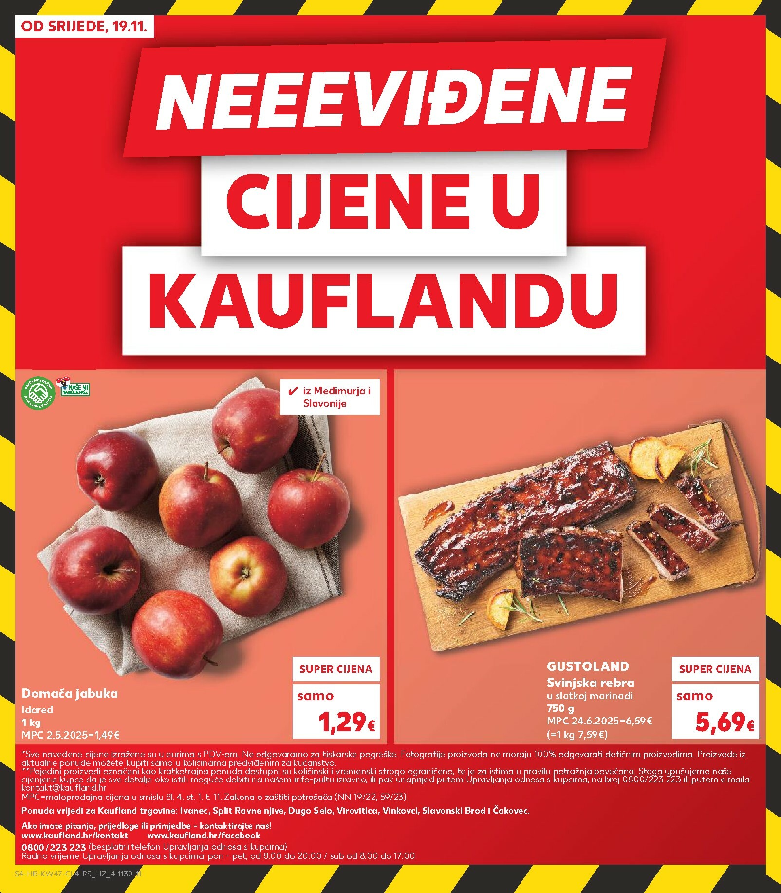kaufland - Prelistajte katalog Kaufland - Cijene, vrijedi od 19.11. do 25.11. - page: 4