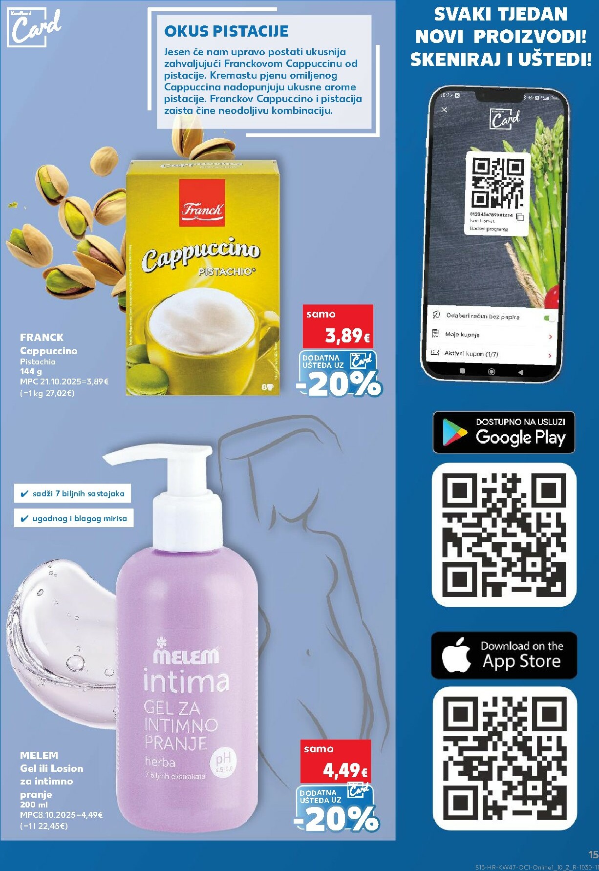 kaufland - Prelistajte katalog Kaufland - Osvoji karte, vrijedi od 19.11. do 25.11. - page: 15