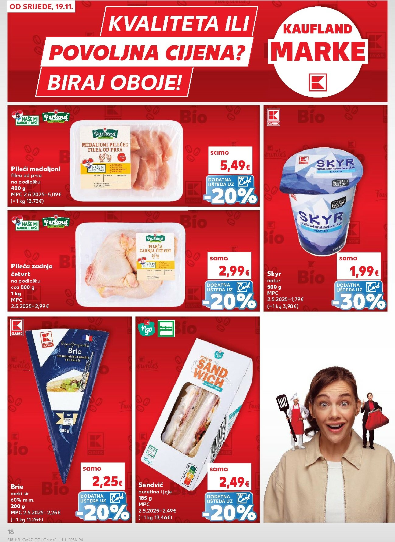 kaufland - Prelistajte katalog Kaufland - Osvoji karte, vrijedi od 19.11. do 25.11. - page: 18