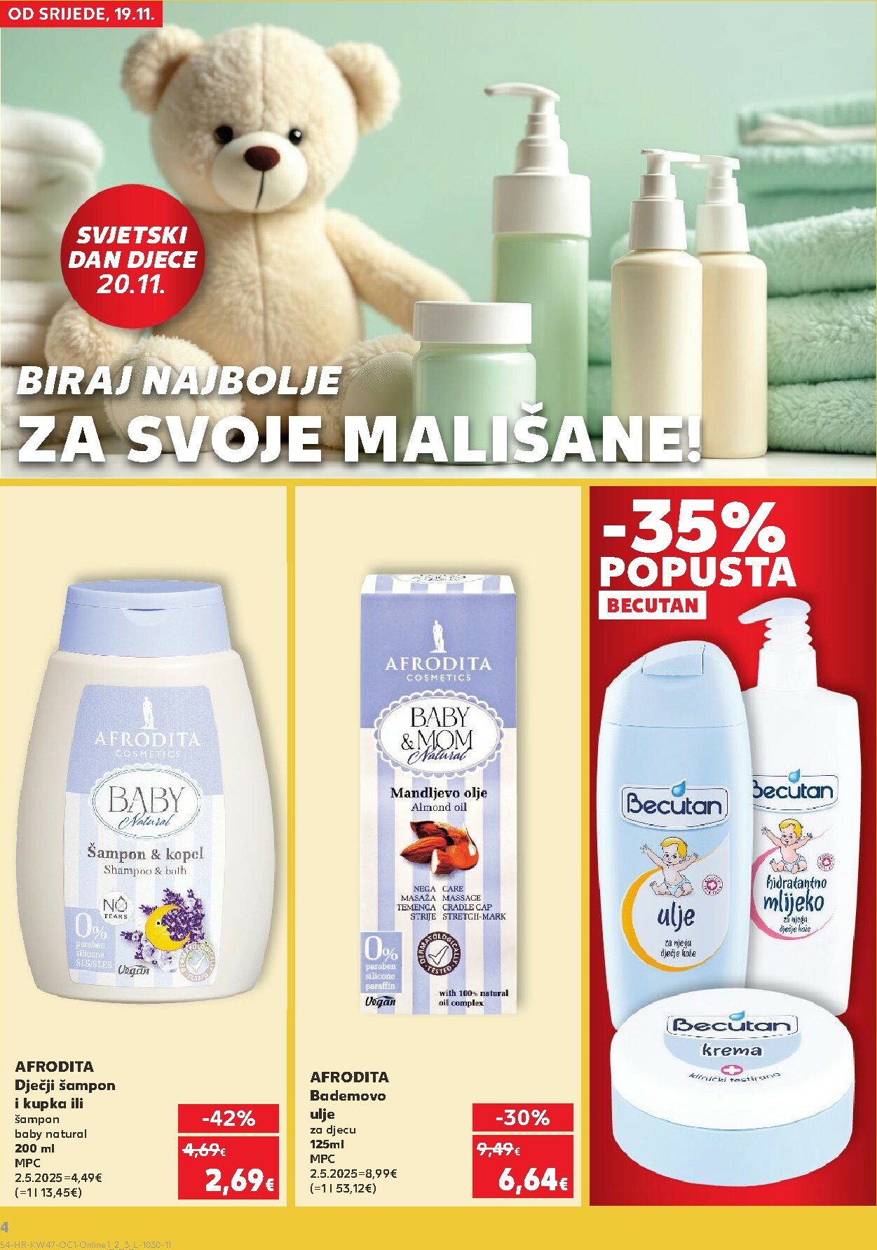 kaufland - Prelistajte katalog Kaufland - Osvoji karte, vrijedi od 19.11. do 25.11. - page: 4