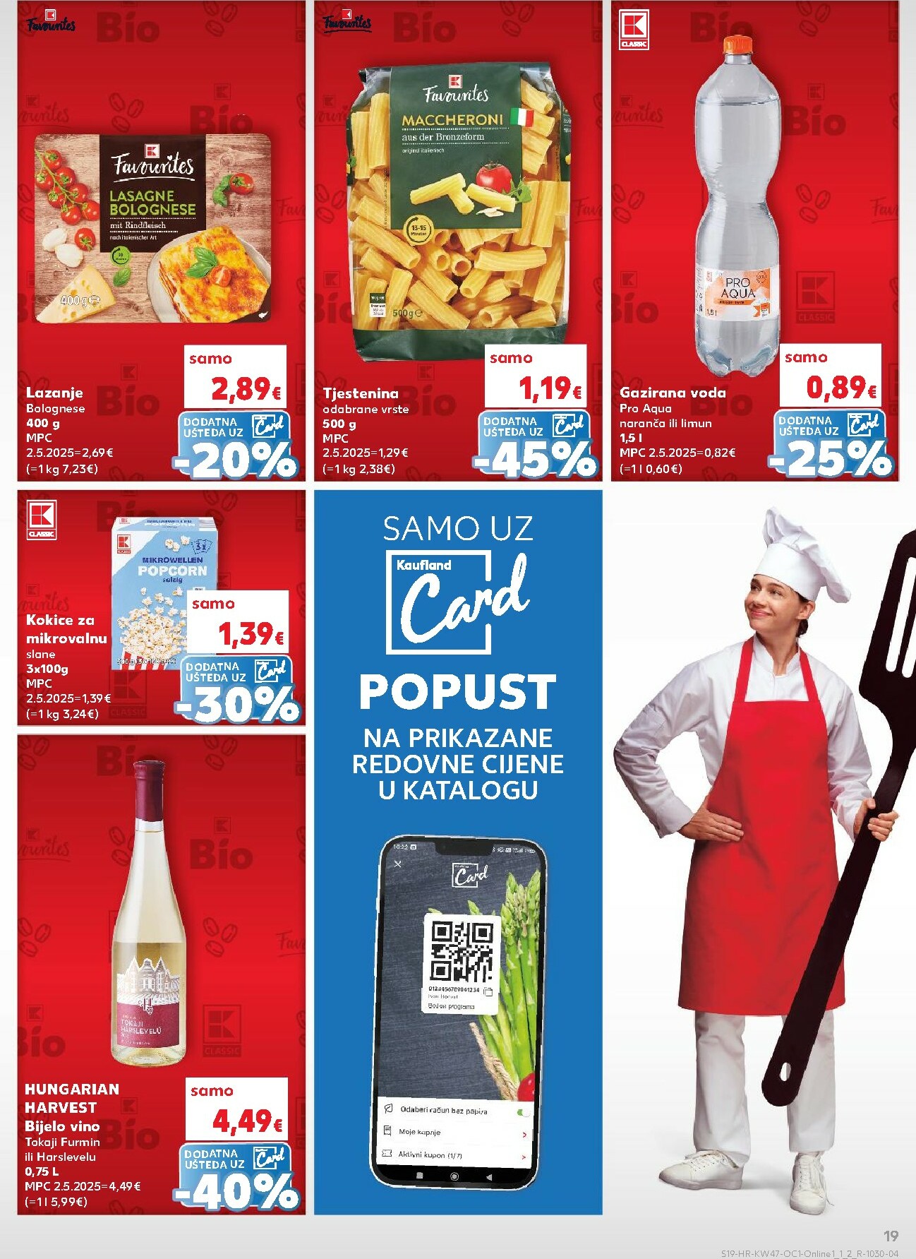 kaufland - Prelistajte katalog Kaufland - Osvoji karte, vrijedi od 19.11. do 25.11. - page: 19