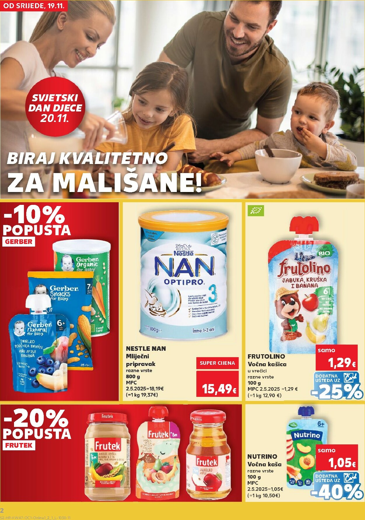 kaufland - Prelistajte katalog Kaufland - Osvoji karte, vrijedi od 19.11. do 25.11. - page: 2