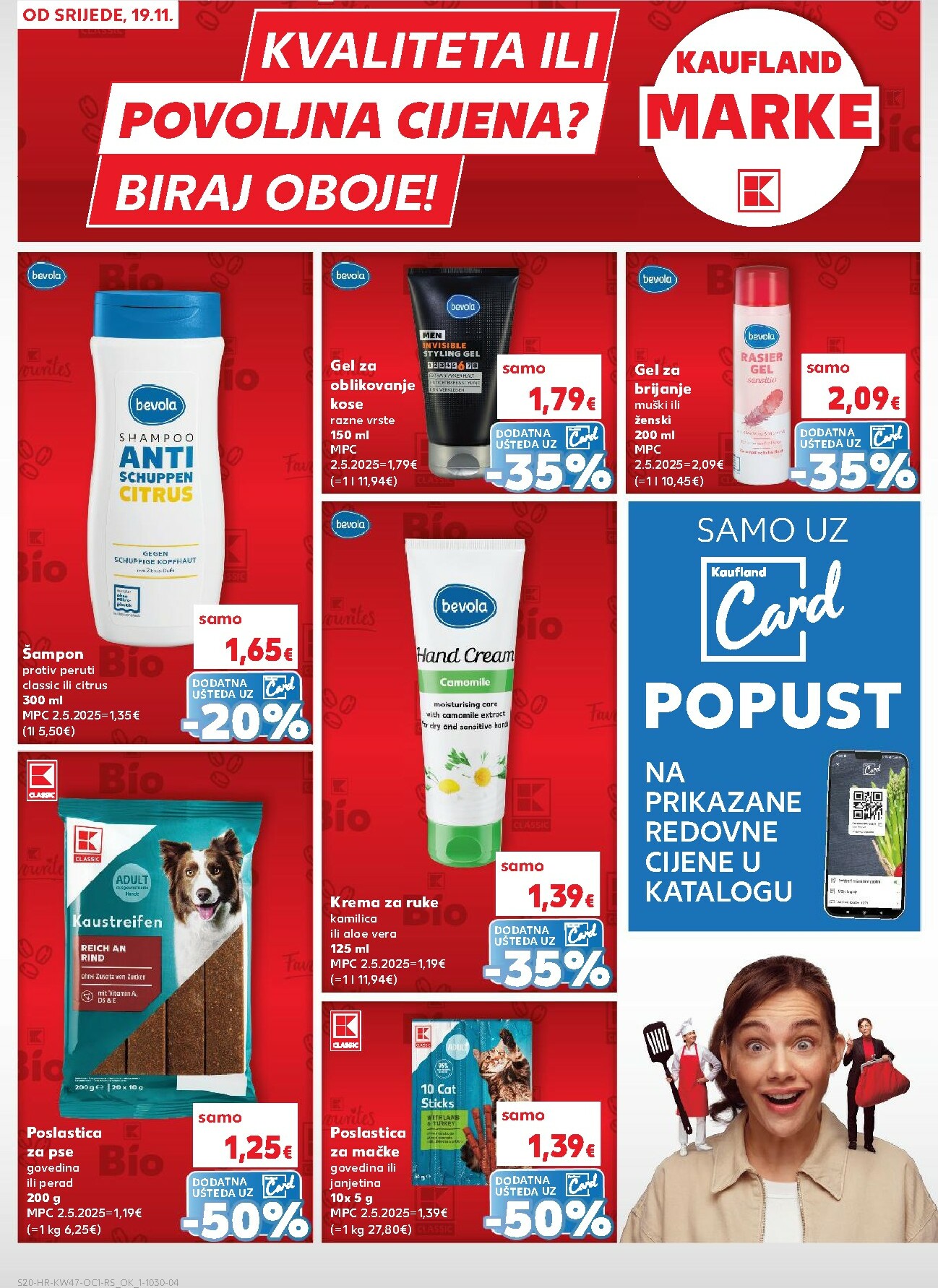 kaufland - Prelistajte katalog Kaufland - Osvoji karte, vrijedi od 19.11. do 25.11. - page: 20