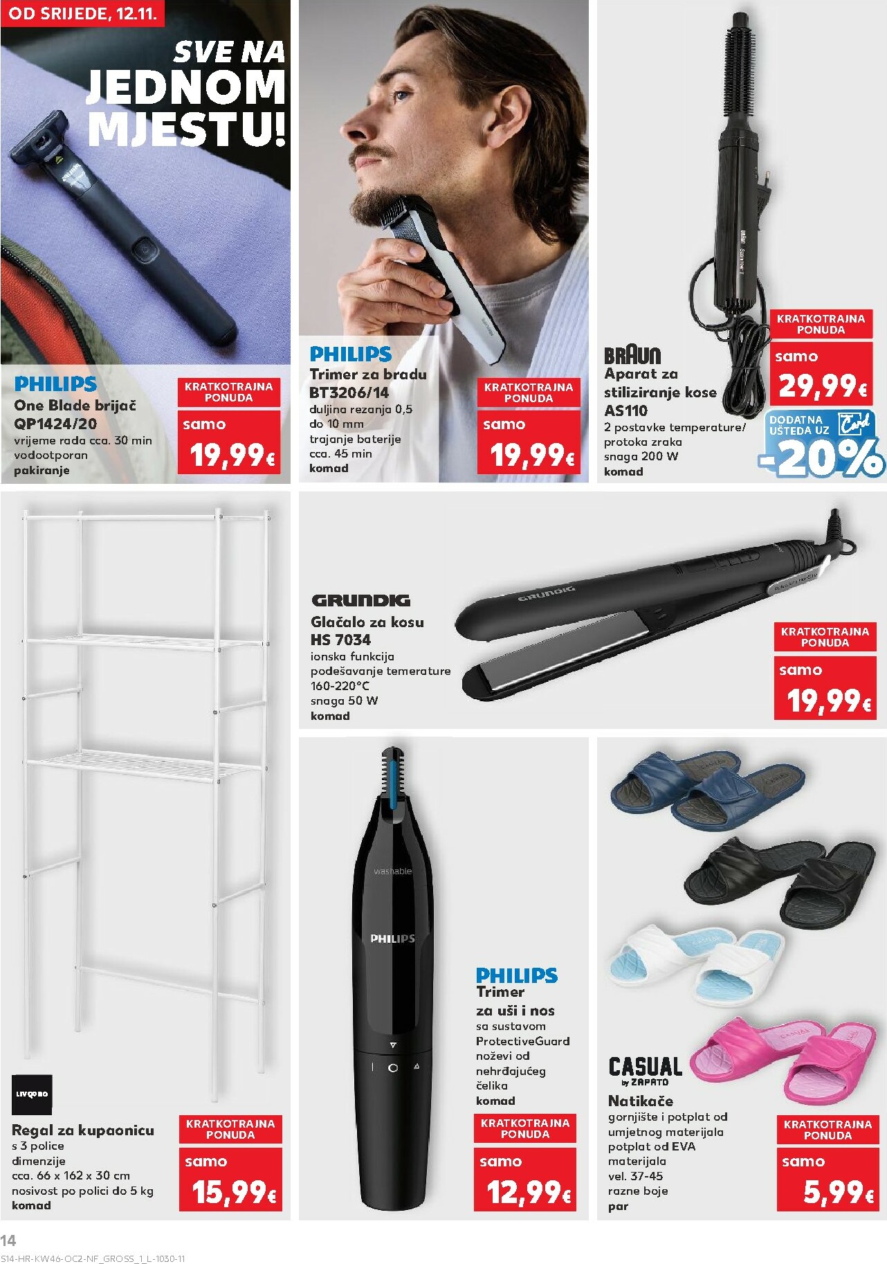 kaufland - Prelistajte katalog Kaufland - Neprehrambenih proizvoda, vrijedi od 12.11. do 17.11. - page: 14