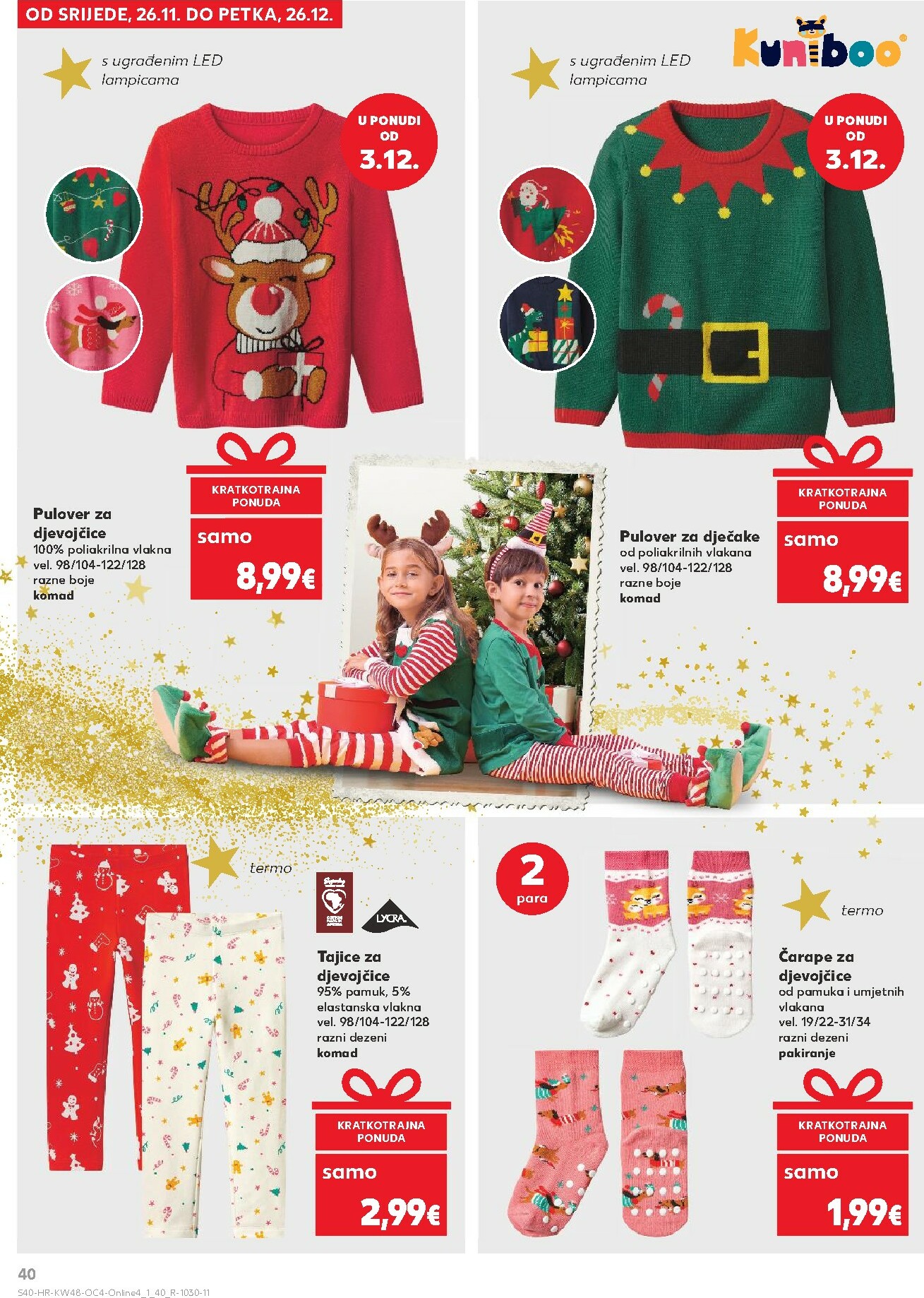 kaufland - Prelistajte katalog Kaufland - Blagdani u twom domu, vrijedi od 26.11. do 26.12. - page: 40