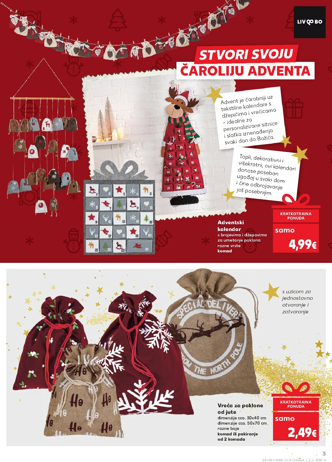 kaufland - Prelistajte katalog Kaufland - Blagdani u twom domu, vrijedi od 26.11. do 26.12. - page: 3
