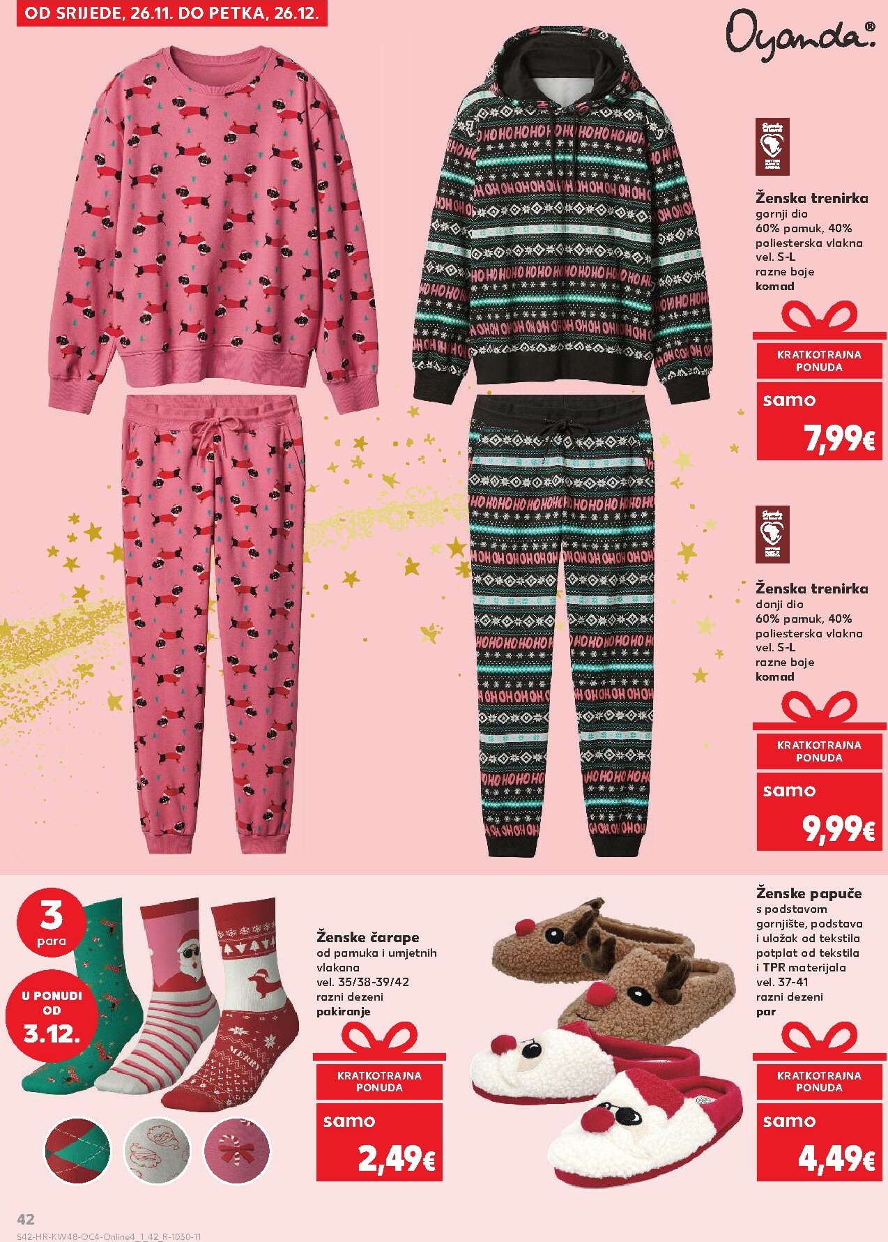 kaufland - Prelistajte katalog Kaufland - Blagdani u twom domu, vrijedi od 26.11. do 26.12. - page: 42