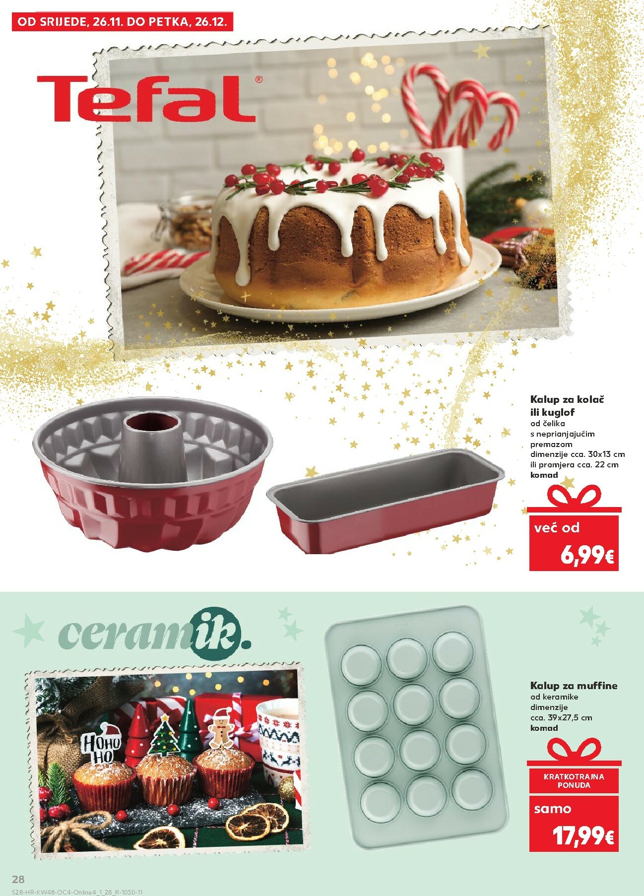 kaufland - Prelistajte katalog Kaufland - Blagdani u twom domu, vrijedi od 26.11. do 26.12. - page: 28