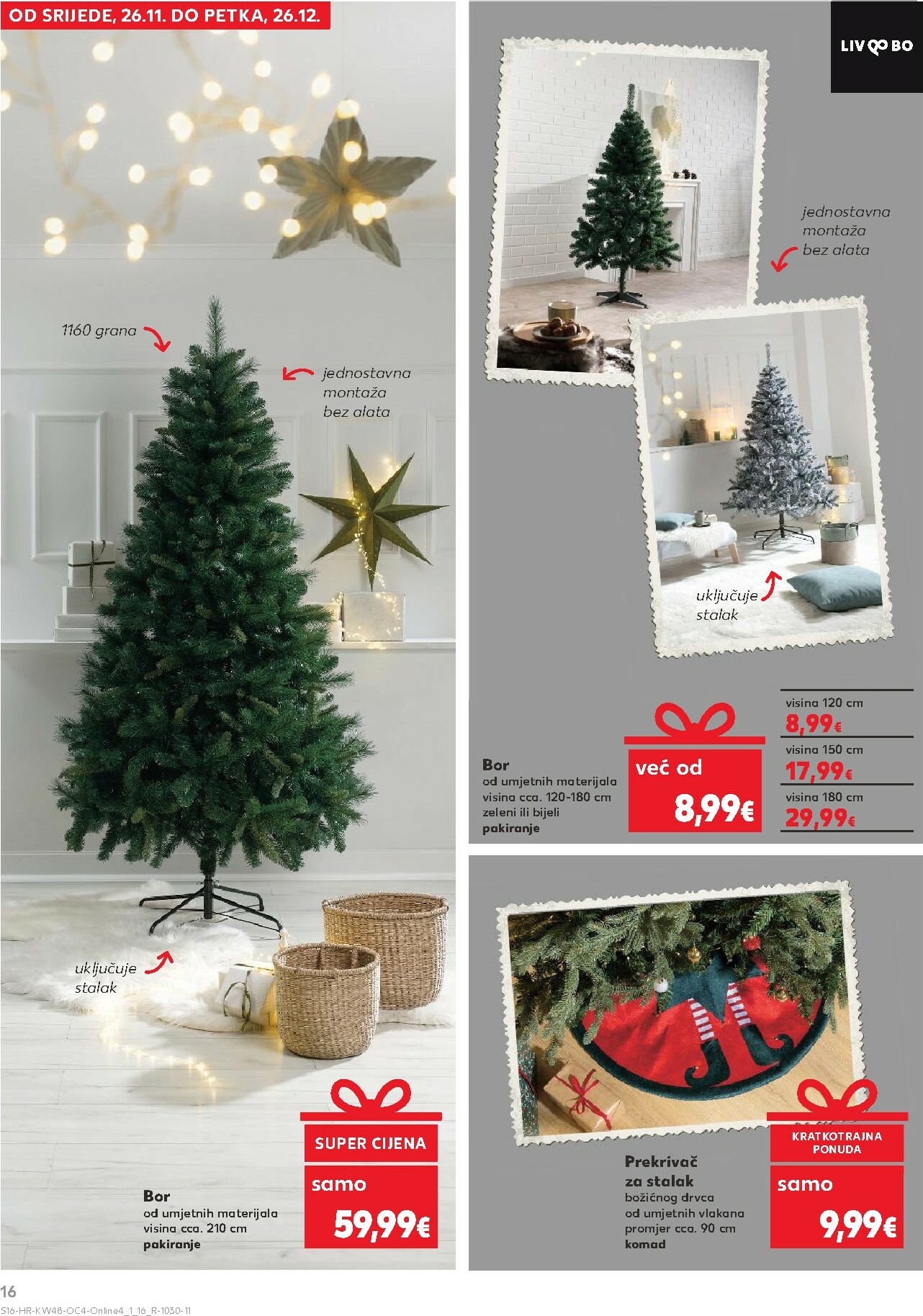 kaufland - Prelistajte katalog Kaufland - Blagdani u twom domu, vrijedi od 26.11. do 26.12. - page: 16
