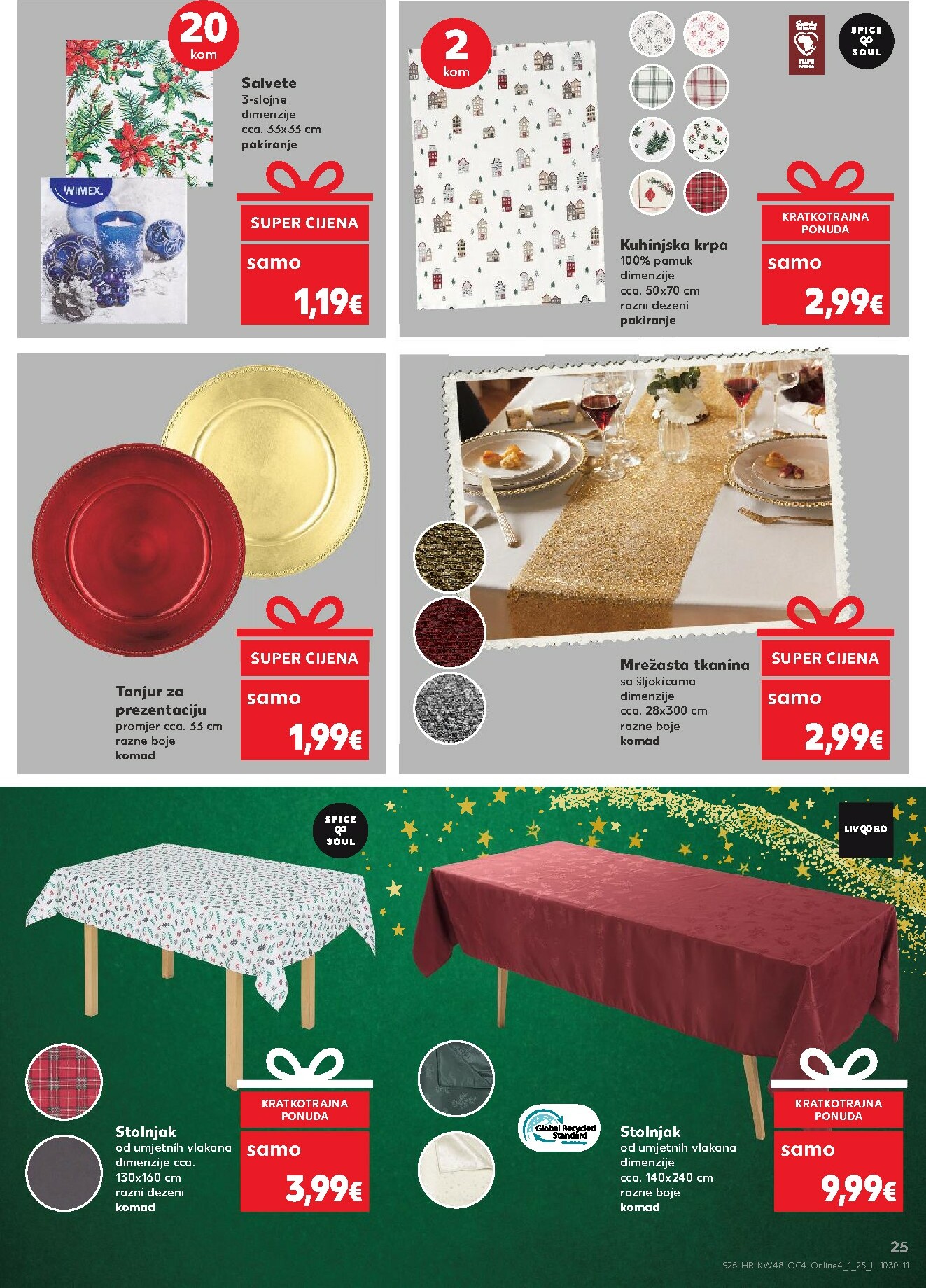 kaufland - Prelistajte katalog Kaufland - Blagdani u twom domu, vrijedi od 26.11. do 26.12. - page: 25