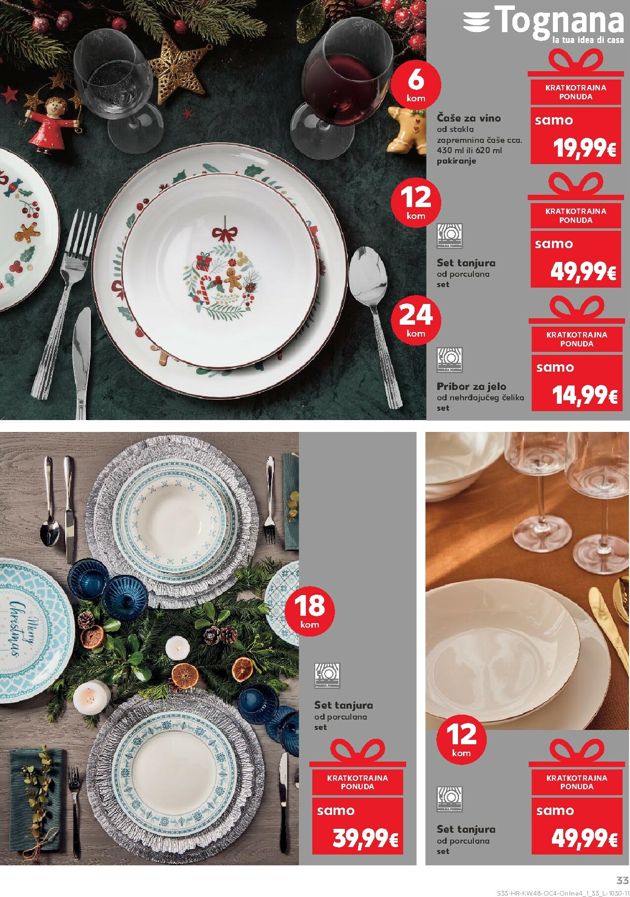 kaufland - Prelistajte katalog Kaufland - Blagdani u twom domu, vrijedi od 26.11. do 26.12. - page: 33