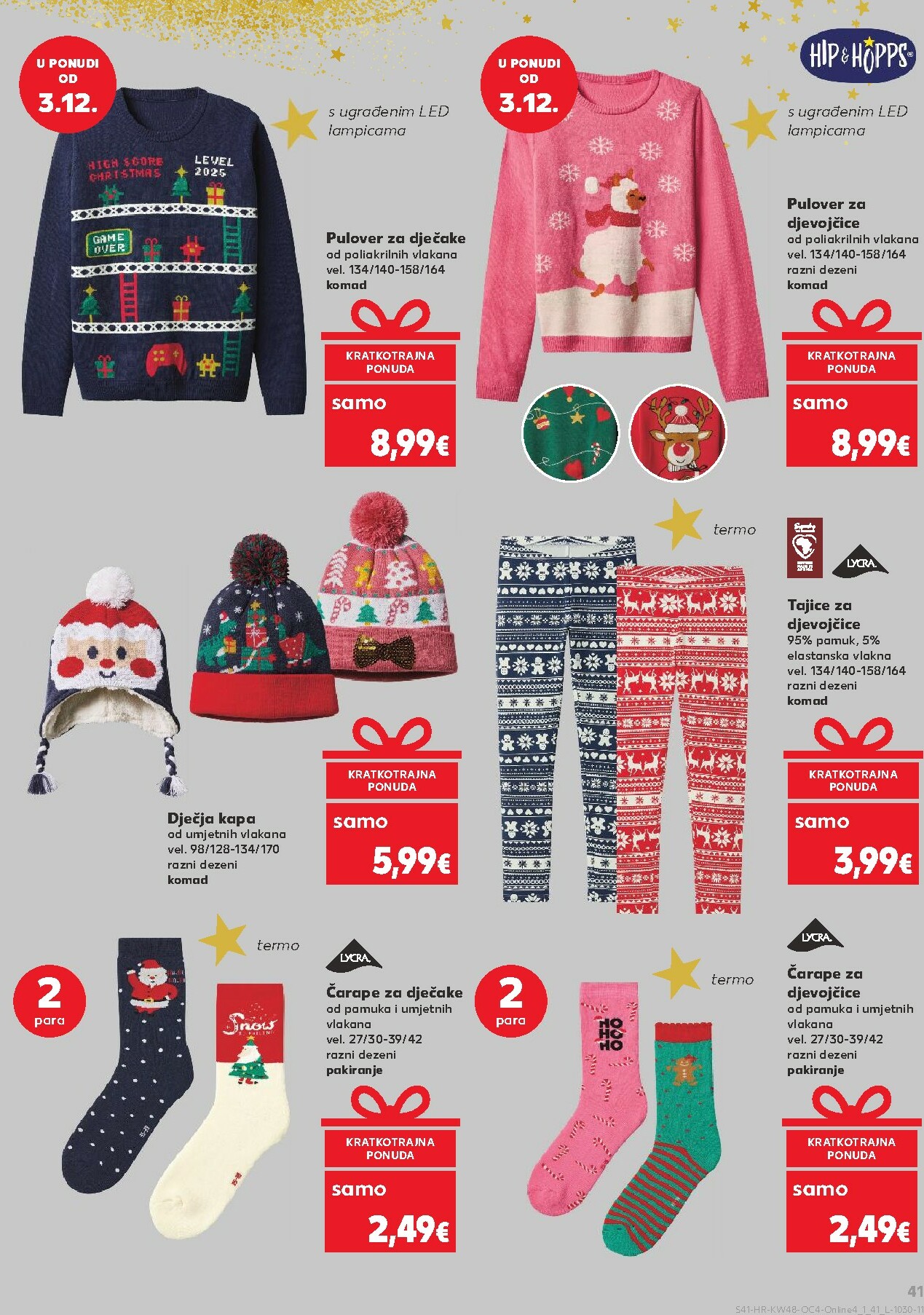 kaufland - Prelistajte katalog Kaufland - Blagdani u twom domu, vrijedi od 26.11. do 26.12. - page: 41