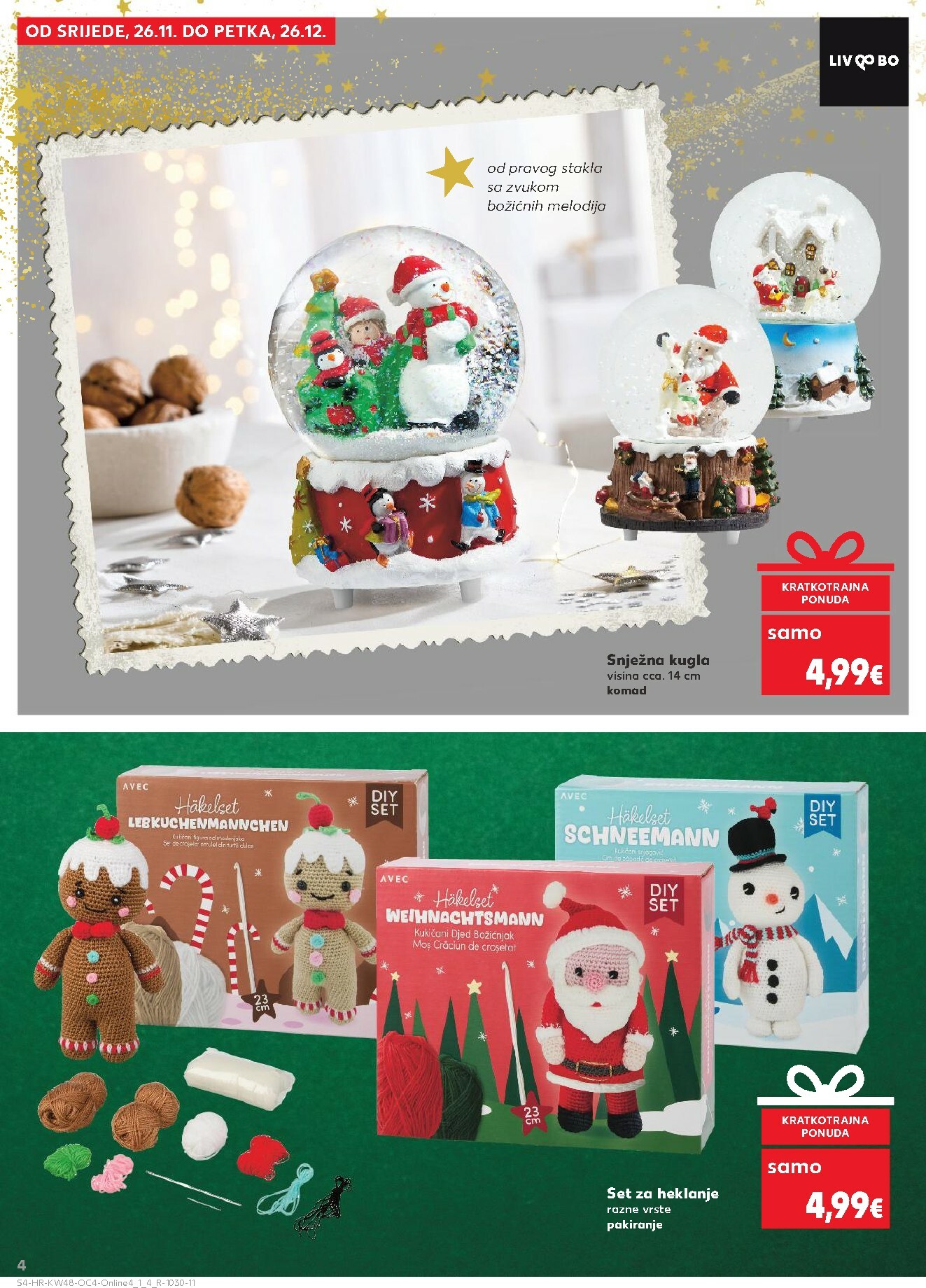 kaufland - Prelistajte katalog Kaufland - Blagdani u twom domu, vrijedi od 26.11. do 26.12. - page: 4