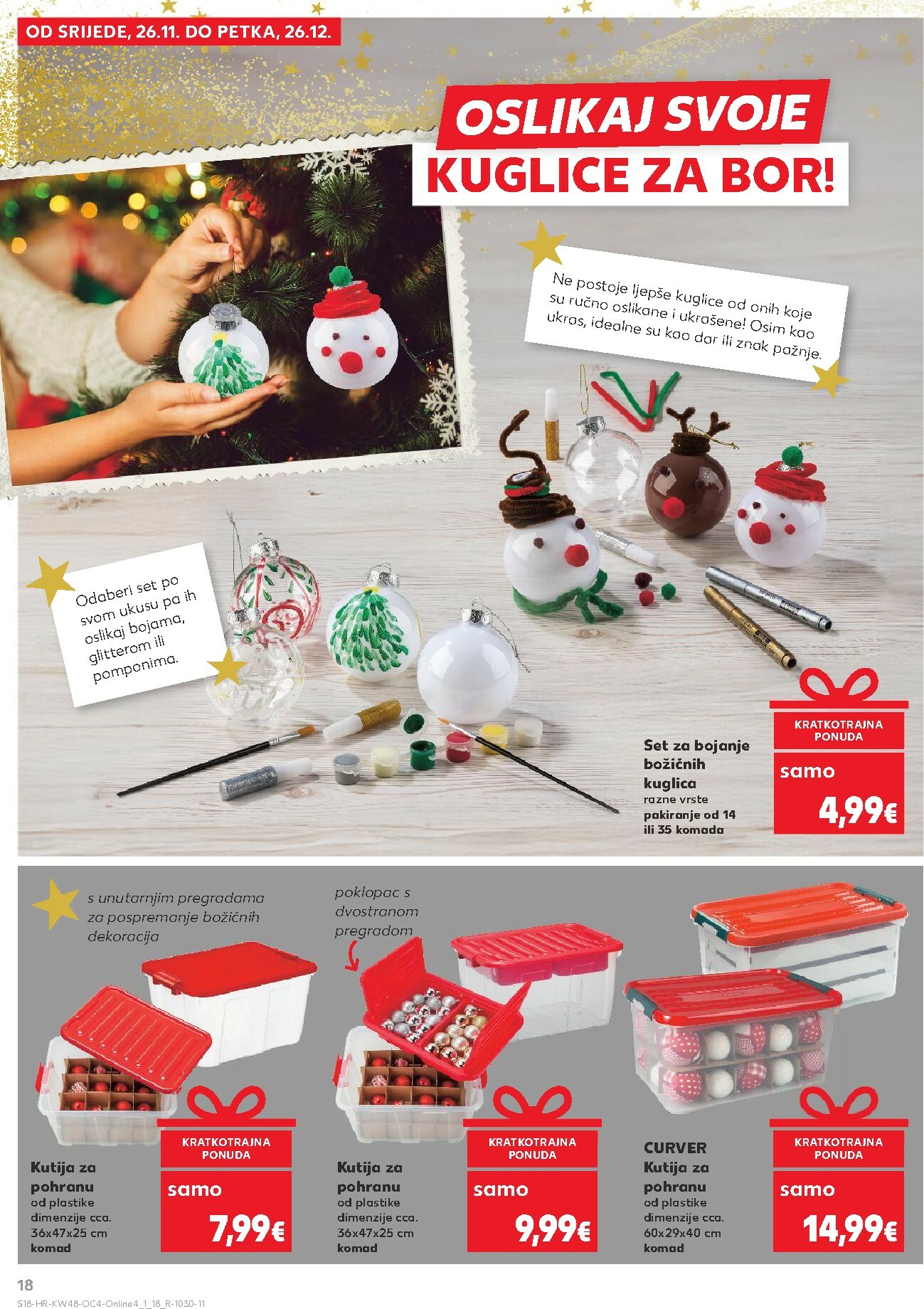 kaufland - Prelistajte katalog Kaufland - Blagdani u twom domu, vrijedi od 26.11. do 26.12. - page: 18