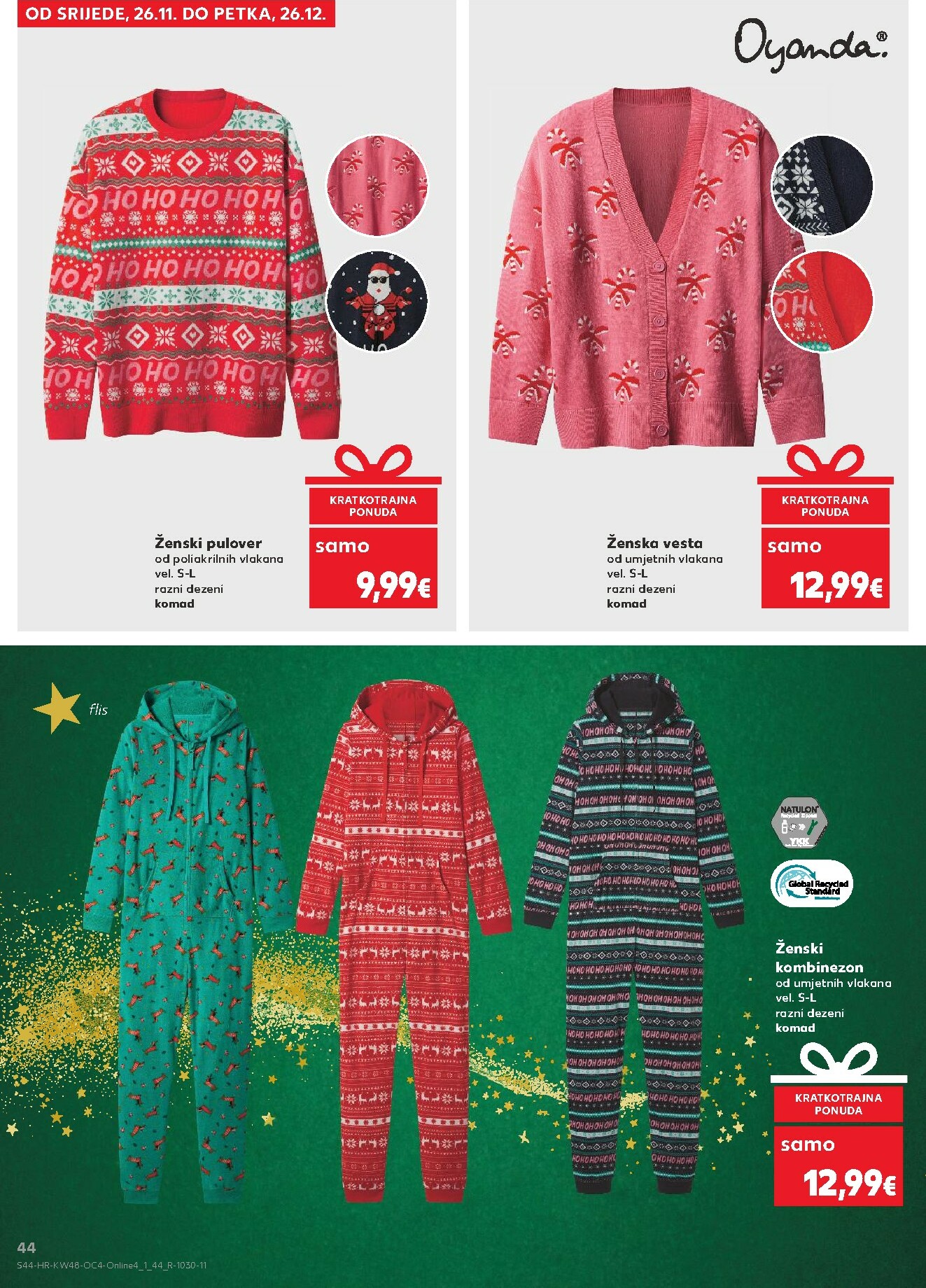 kaufland - Prelistajte katalog Kaufland - Blagdani u twom domu, vrijedi od 26.11. do 26.12. - page: 44