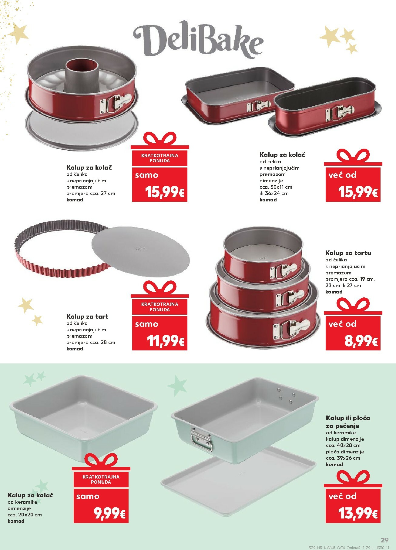 kaufland - Prelistajte katalog Kaufland - Blagdani u twom domu, vrijedi od 26.11. do 26.12. - page: 29