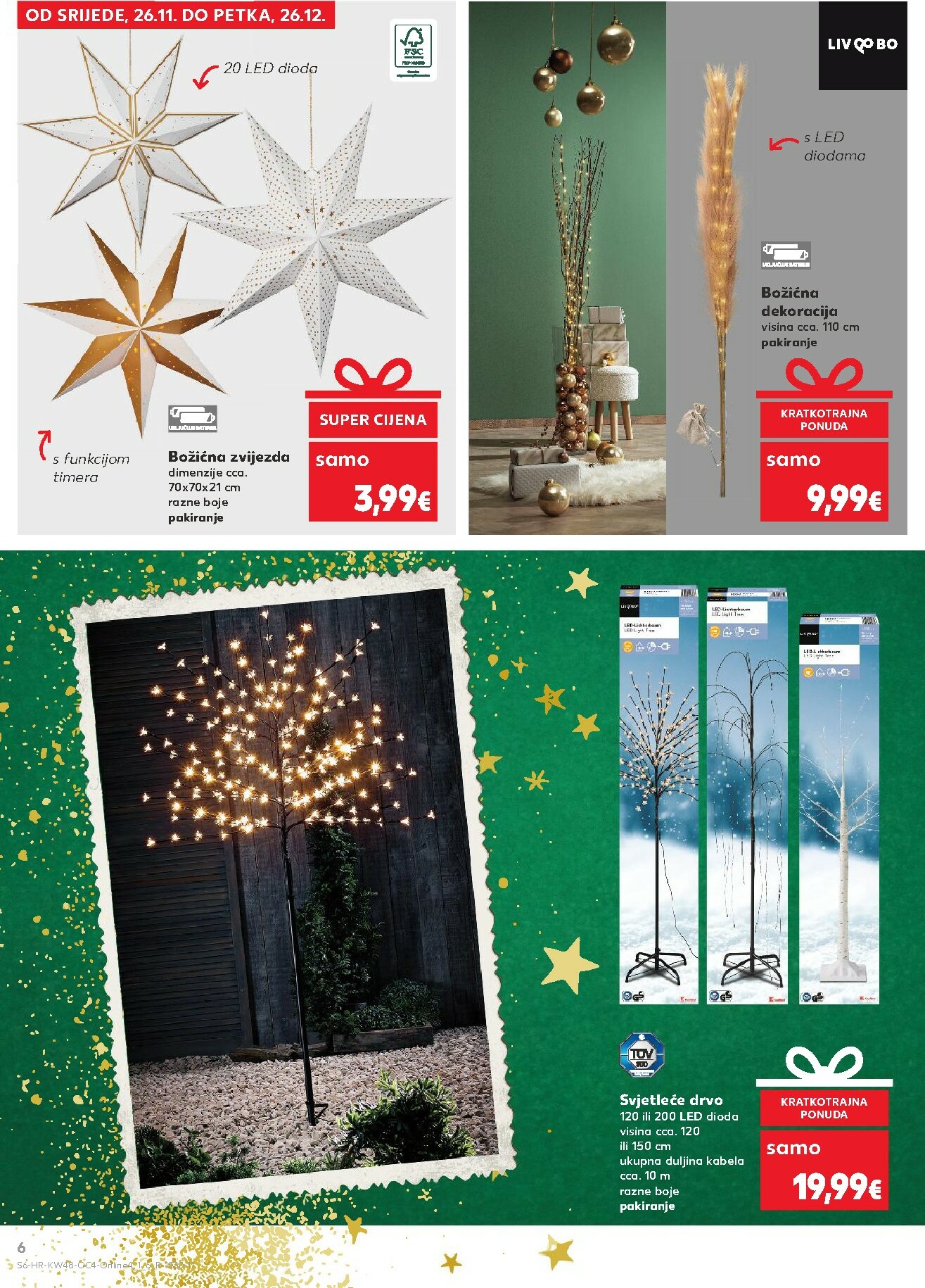kaufland - Prelistajte katalog Kaufland - Blagdani u twom domu, vrijedi od 26.11. do 26.12. - page: 6