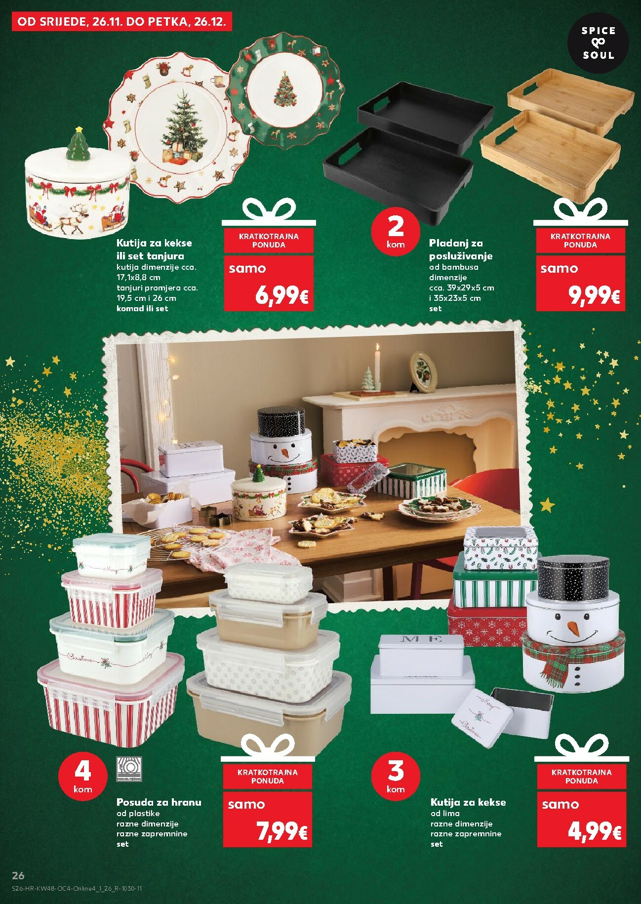 kaufland - Prelistajte katalog Kaufland - Blagdani u twom domu, vrijedi od 26.11. do 26.12. - page: 26