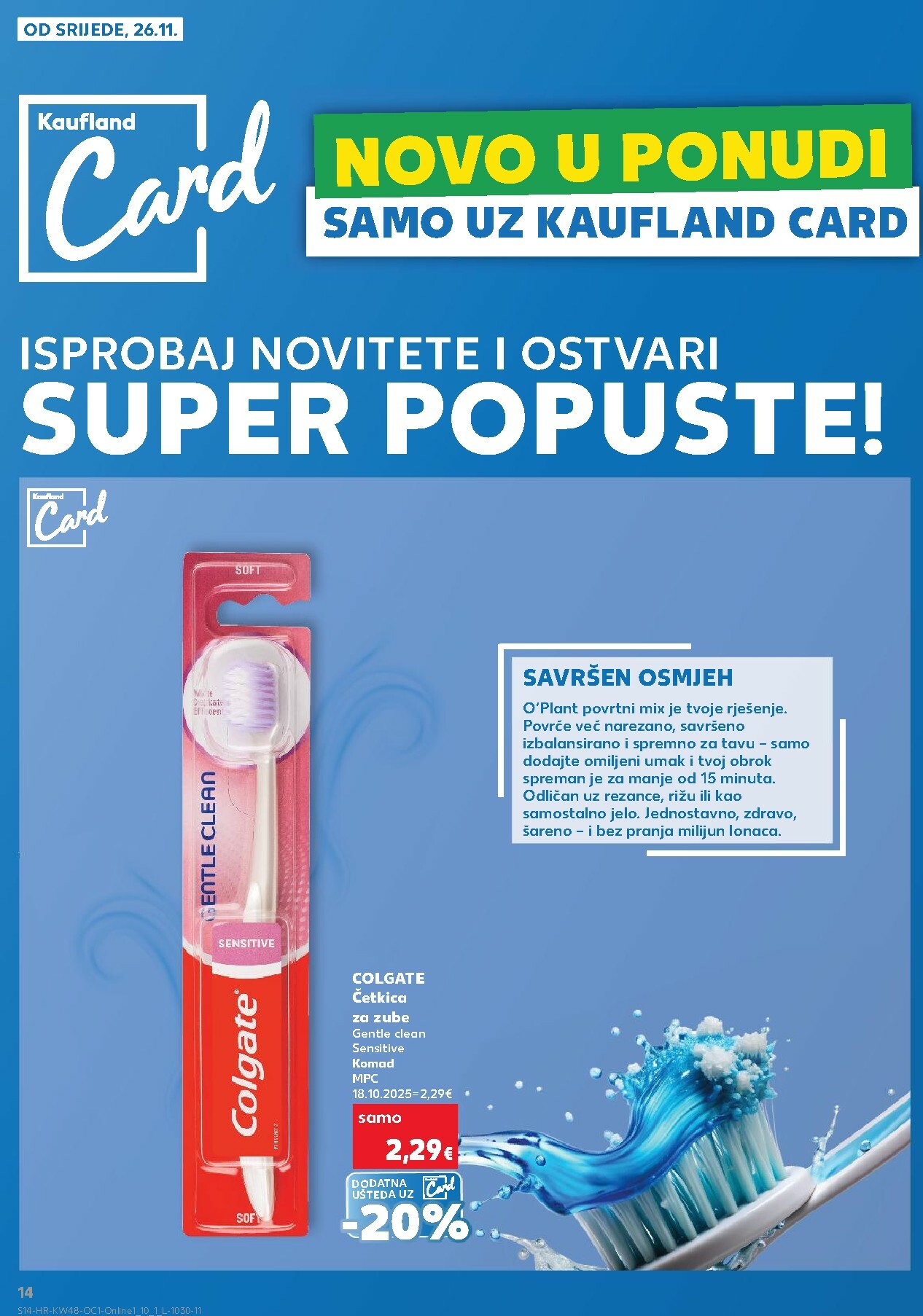 kaufland - Prelistajte katalog Kaufland - Želiš još bogatiju ponudu, vrijedi od 26.11. do 02.12. - page: 14