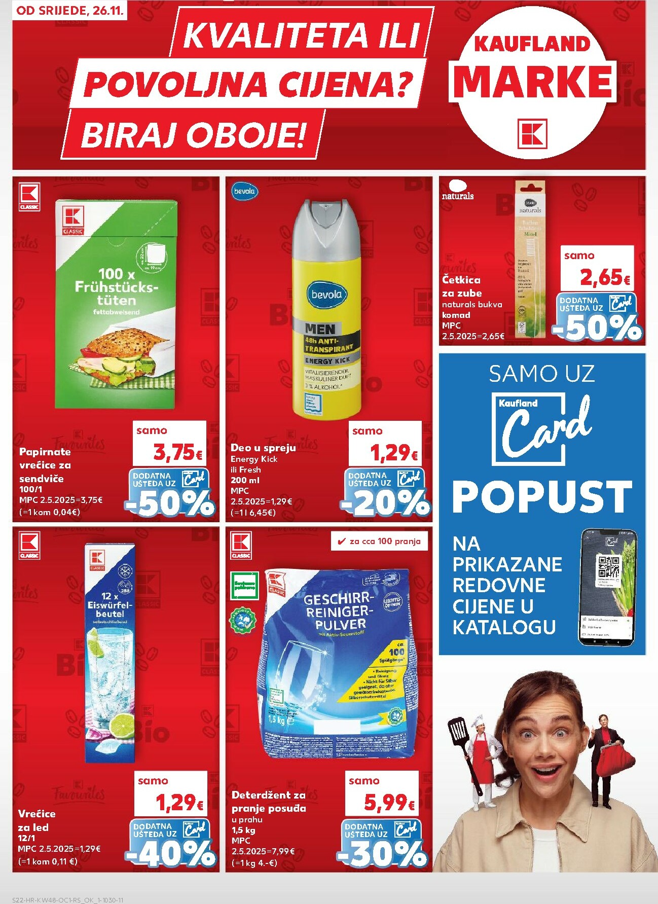 kaufland - Prelistajte katalog Kaufland - Želiš još bogatiju ponudu, vrijedi od 26.11. do 02.12. - page: 22