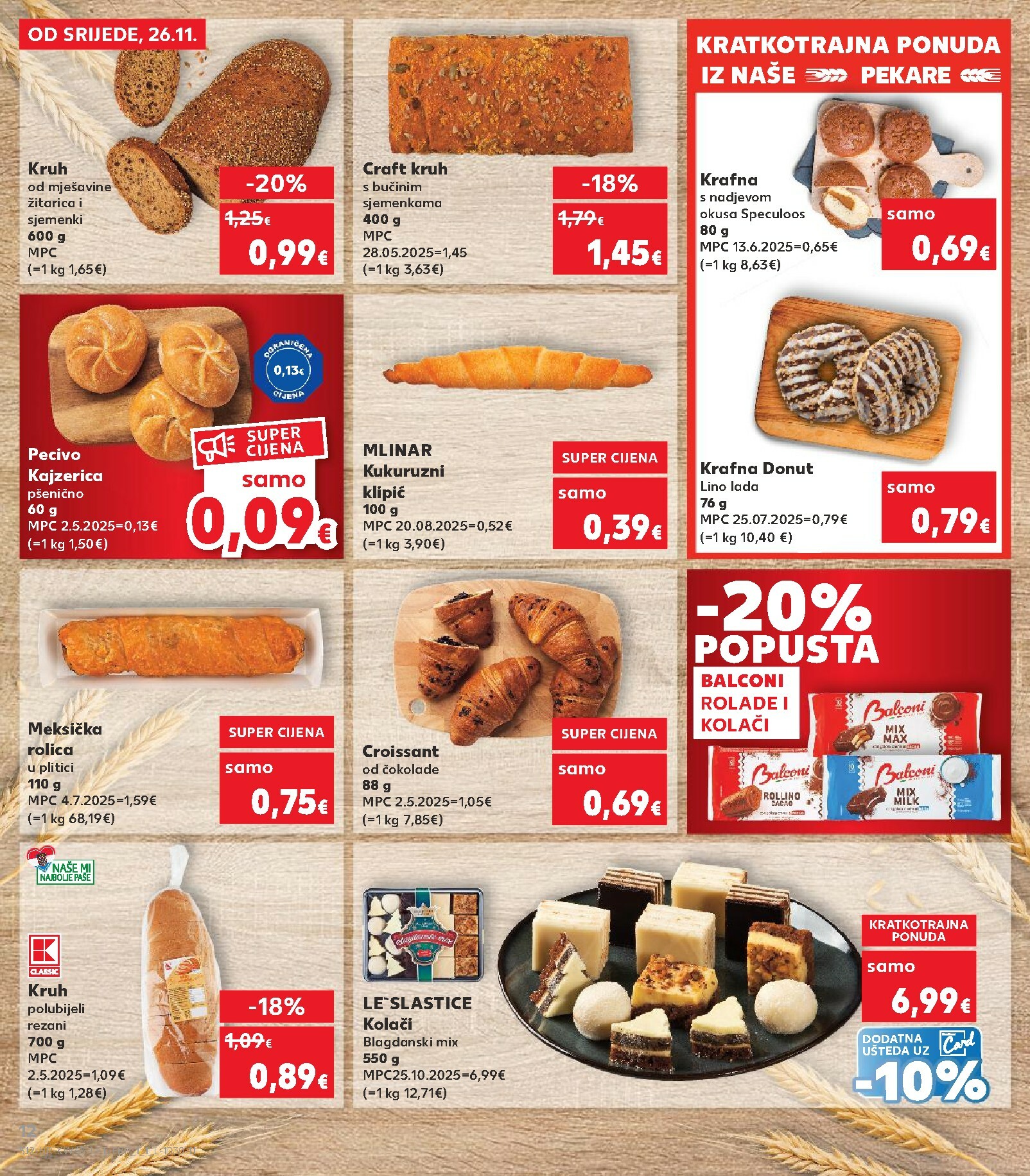 kaufland - Prelistajte katalog Kaufland, vrijedi od 26.11. do 02.12. - page: 12
