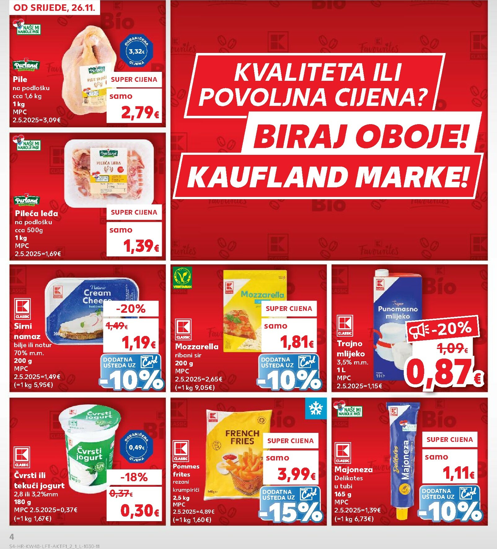 kaufland - Prelistajte katalog Kaufland, vrijedi od 26.11. do 02.12. - page: 4