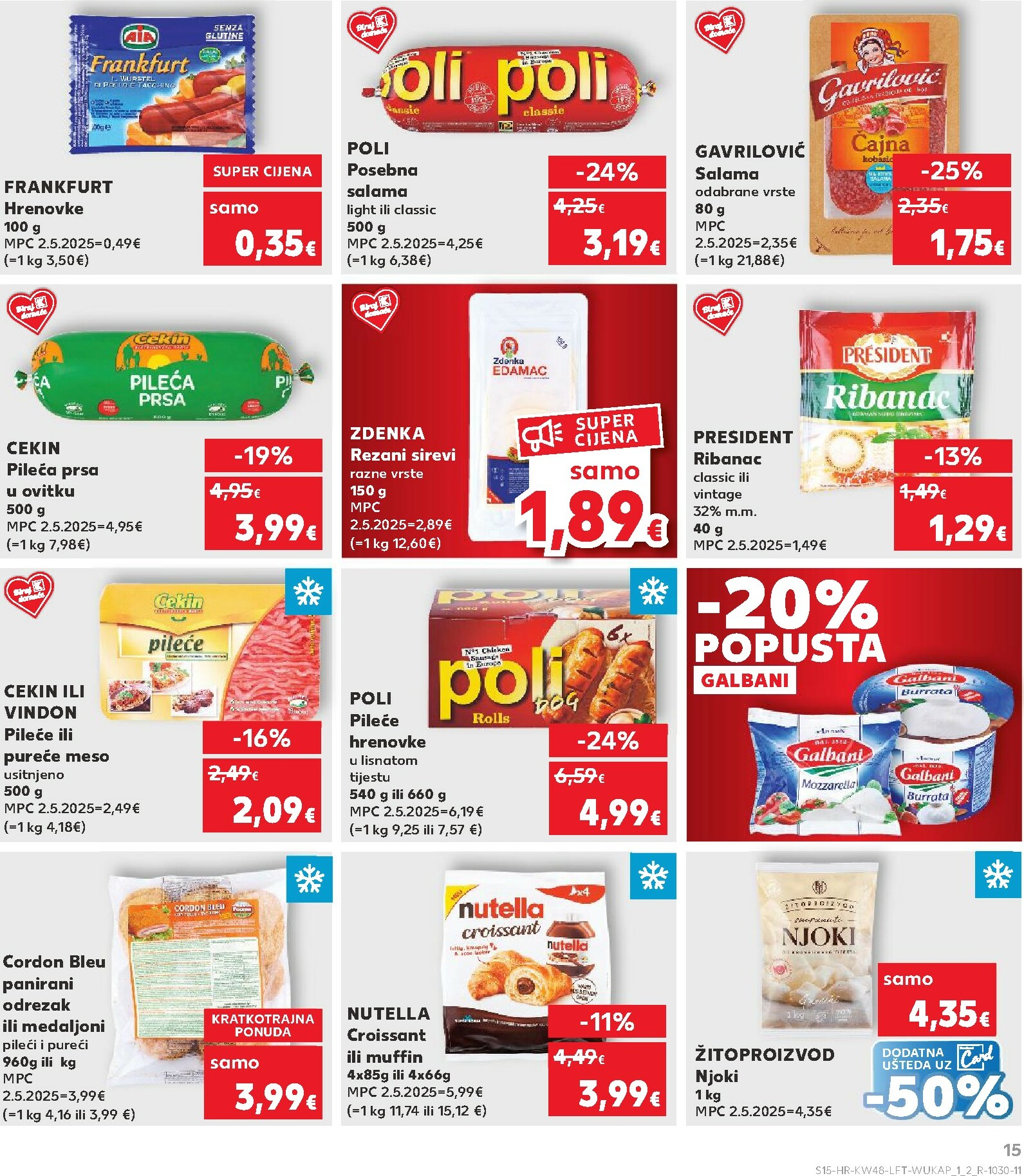 kaufland - Prelistajte katalog Kaufland, vrijedi od 26.11. do 02.12. - page: 15
