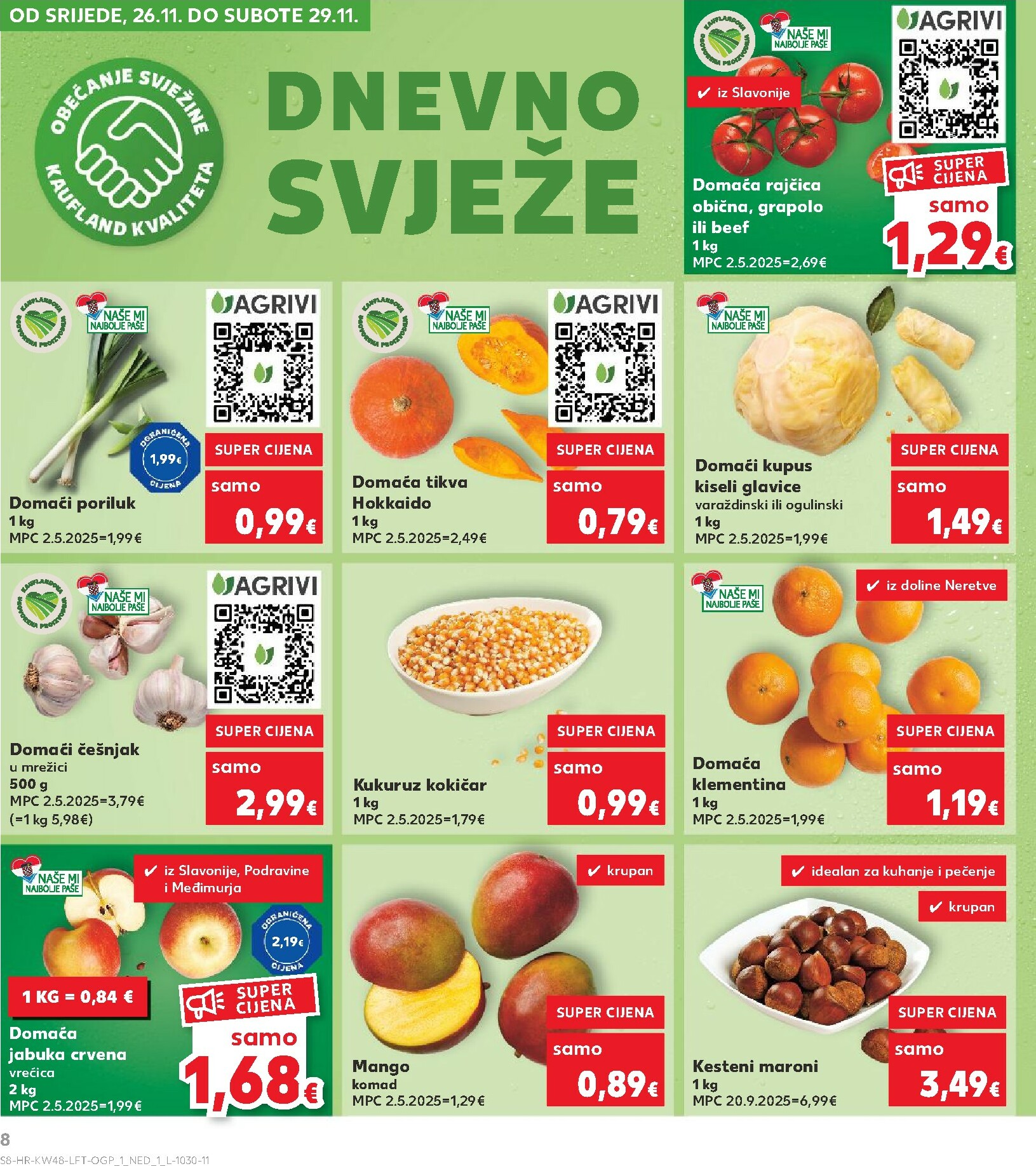 kaufland - Prelistajte katalog Kaufland, vrijedi od 26.11. do 02.12. - page: 8