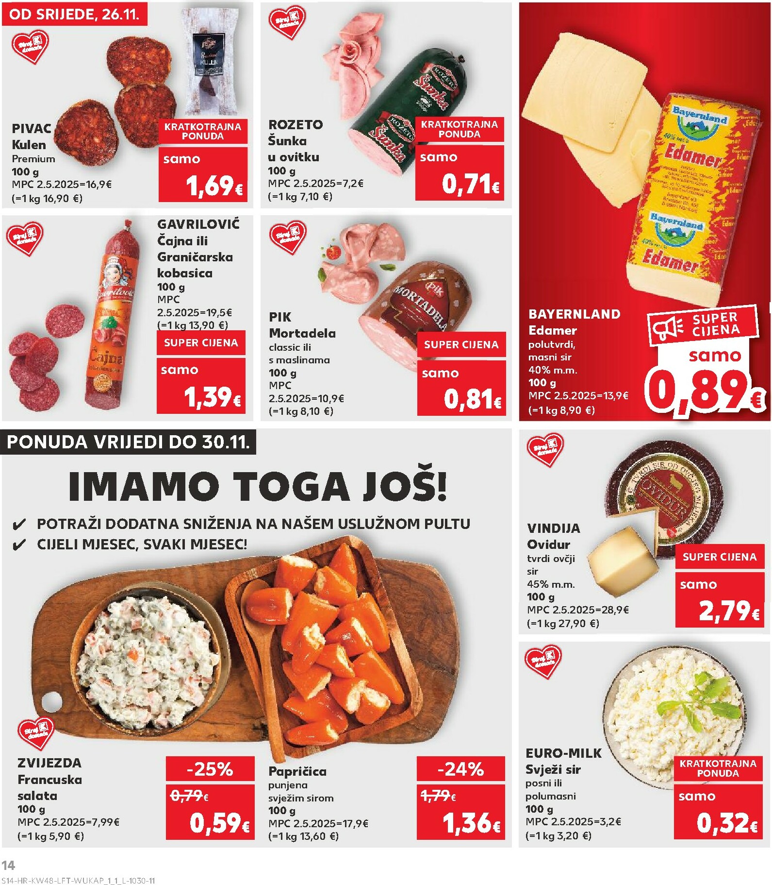 kaufland - Prelistajte katalog Kaufland, vrijedi od 26.11. do 02.12. - page: 14