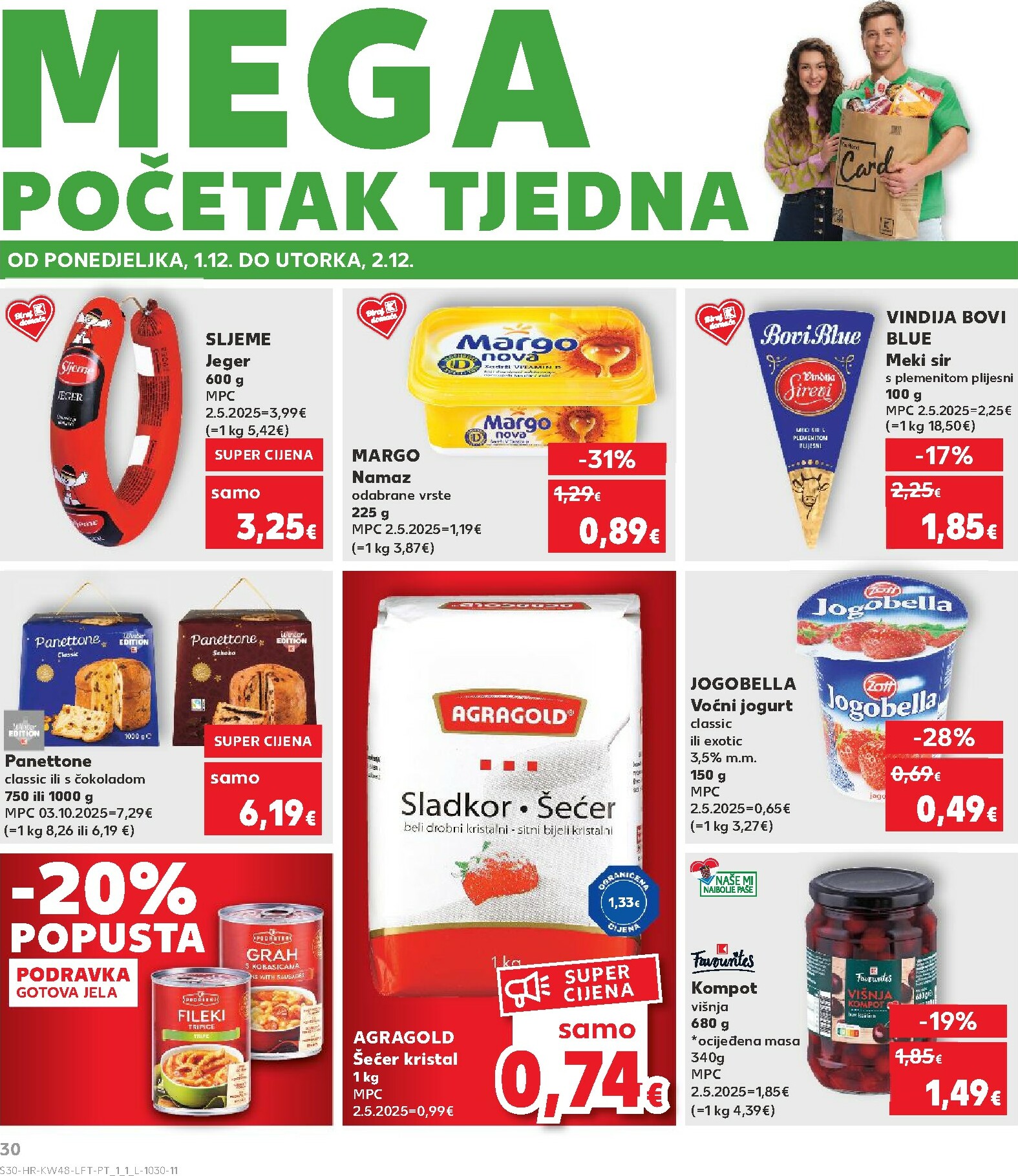 kaufland - Prelistajte katalog Kaufland, vrijedi od 26.11. do 02.12. - page: 30