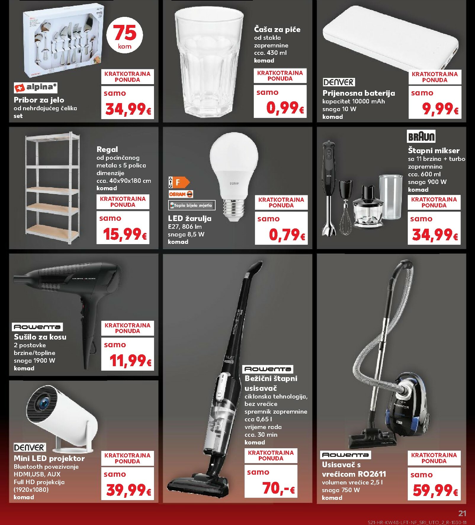 kaufland - Prelistajte katalog Kaufland, vrijedi od 26.11. do 02.12. - page: 21