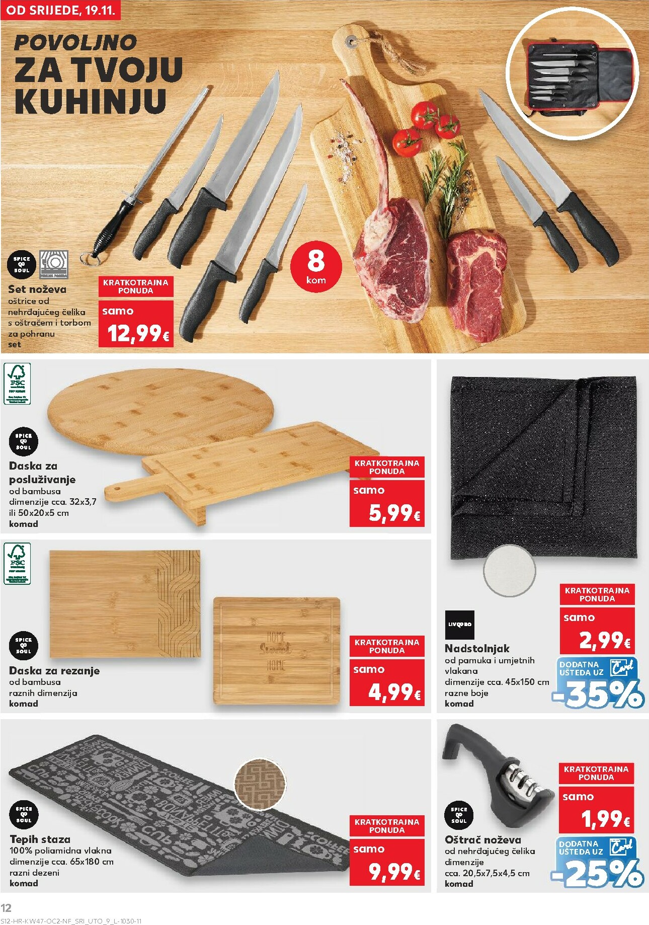 kaufland - Prelistajte katalog Kaufland - Želiš još bogatiju ponudu, vrijedi od 19.11. do 25.11. - page: 12