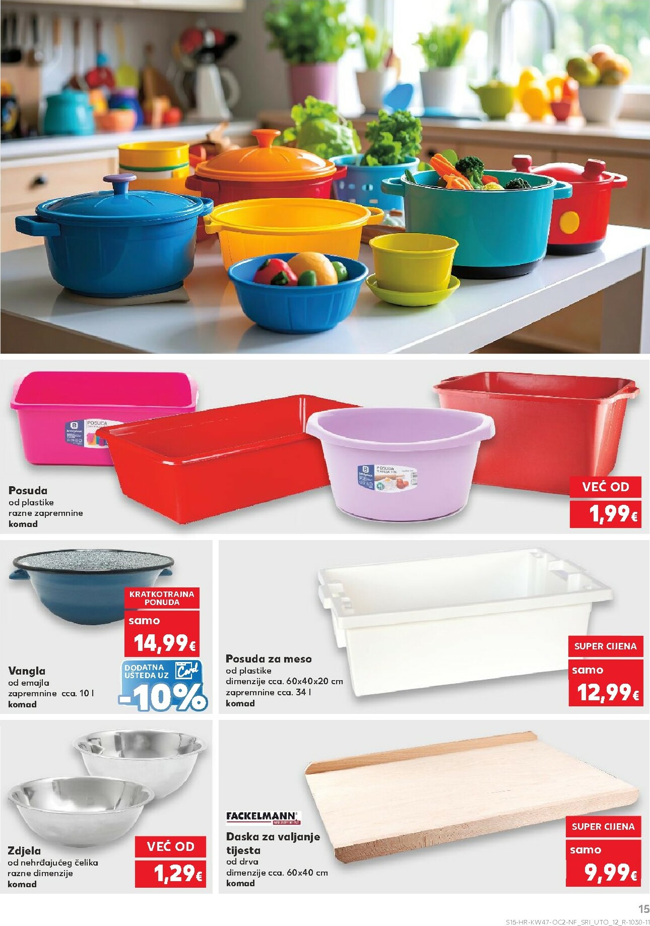 kaufland - Prelistajte katalog Kaufland - Želiš još bogatiju ponudu, vrijedi od 19.11. do 25.11. - page: 15