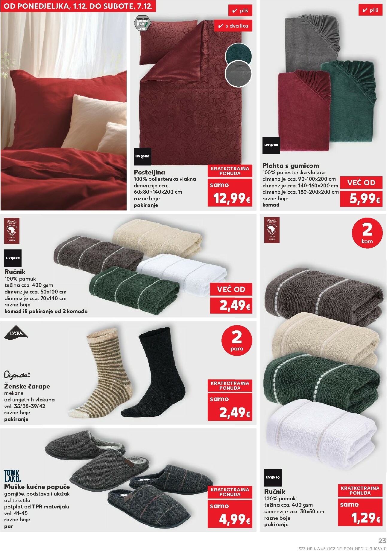 kaufland - Prelistajte katalog Kaufland - Neprehrambenih proizvoda, vrijedi od 26.11. do 02.12. - page: 23