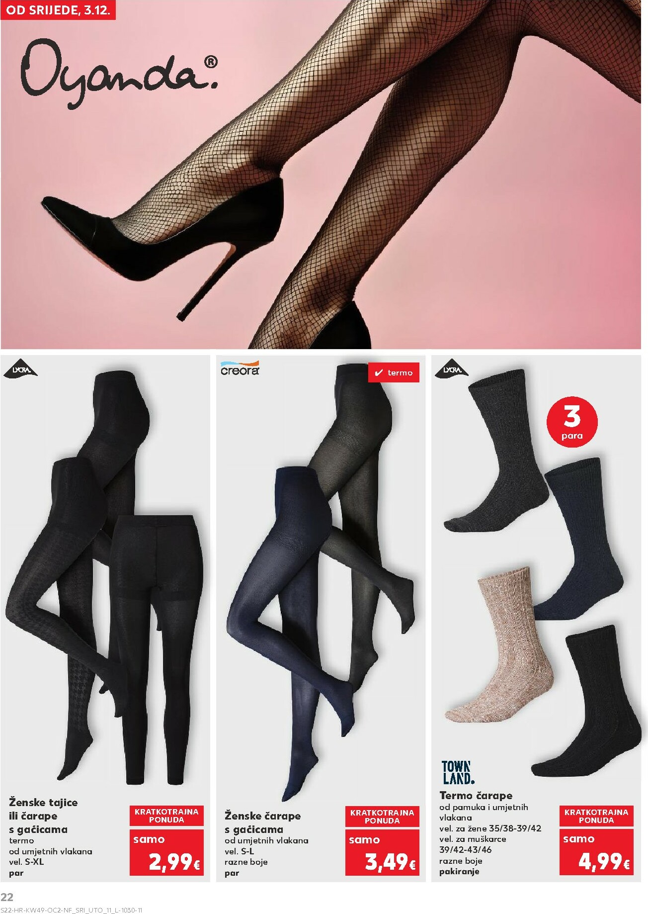 kaufland - Prelistajte katalog Kaufland - Neprehrambenih proizvoda, vrijedi od 03.12. do 09.12. - page: 22