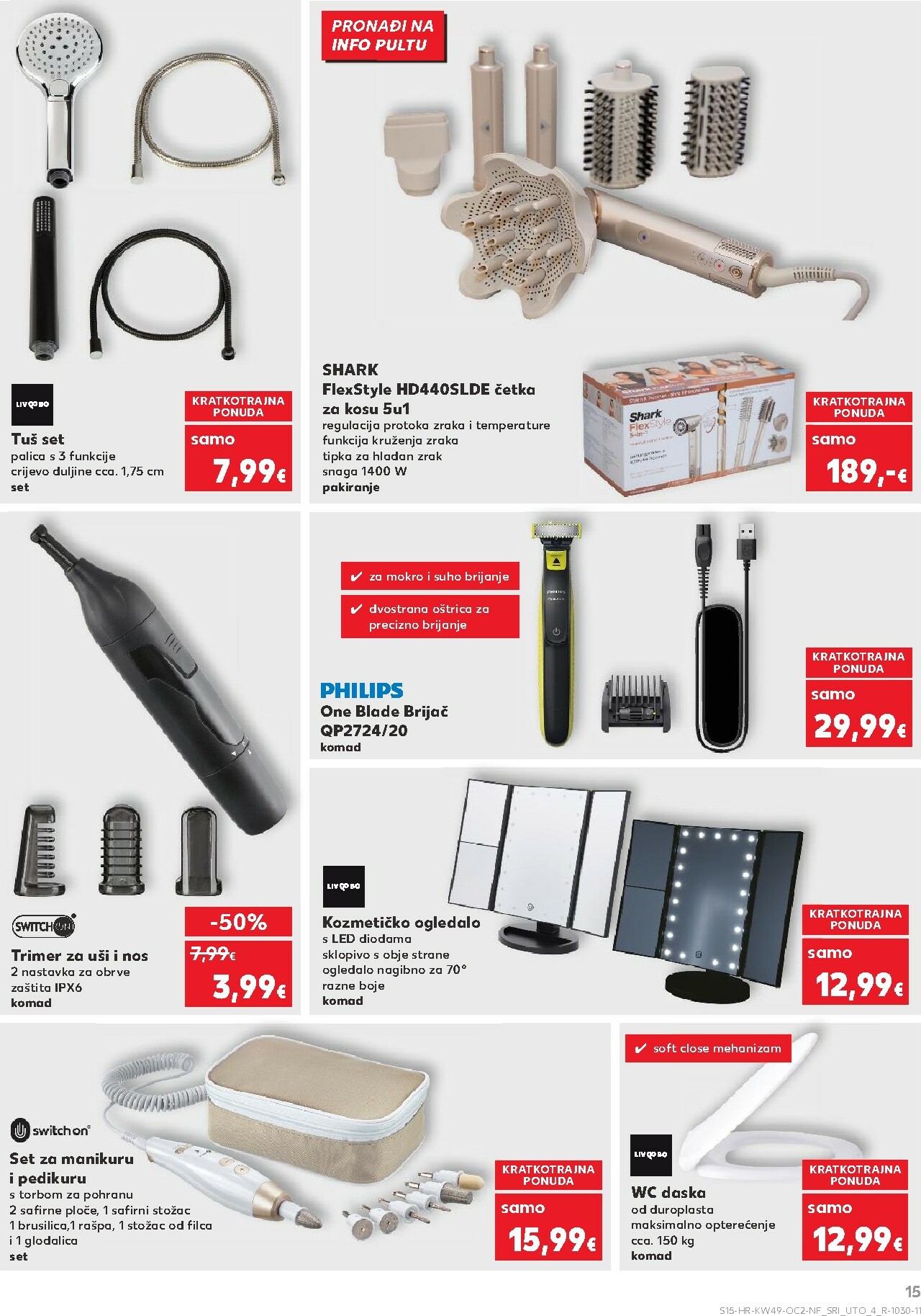kaufland - Prelistajte katalog Kaufland - Neprehrambenih proizvoda, vrijedi od 03.12. do 09.12. - page: 15