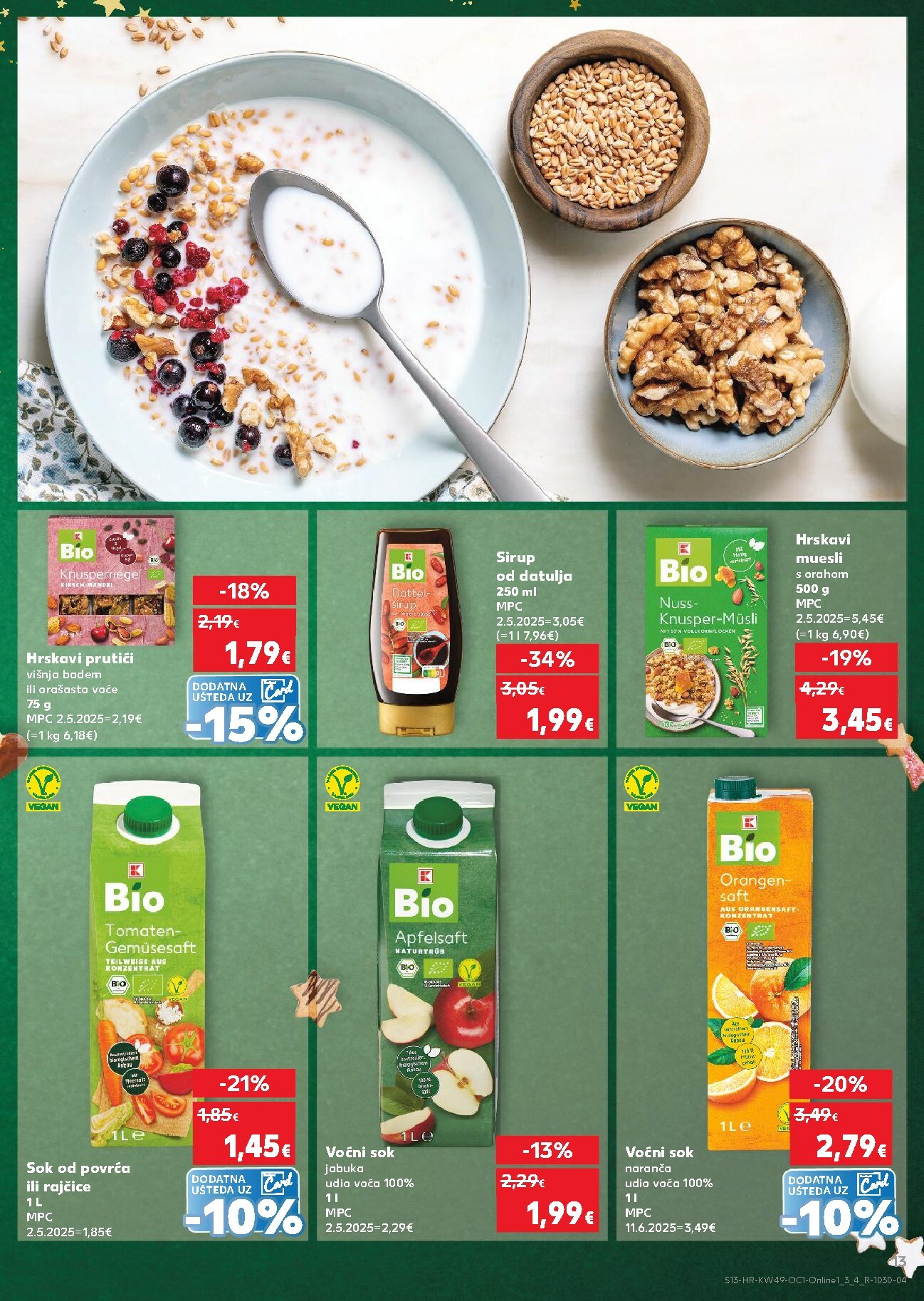 kaufland - Prelistajte katalog Kaufland - Želiš još bogatiju ponudu, vrijedi od 03.12. do 09.12. - page: 13