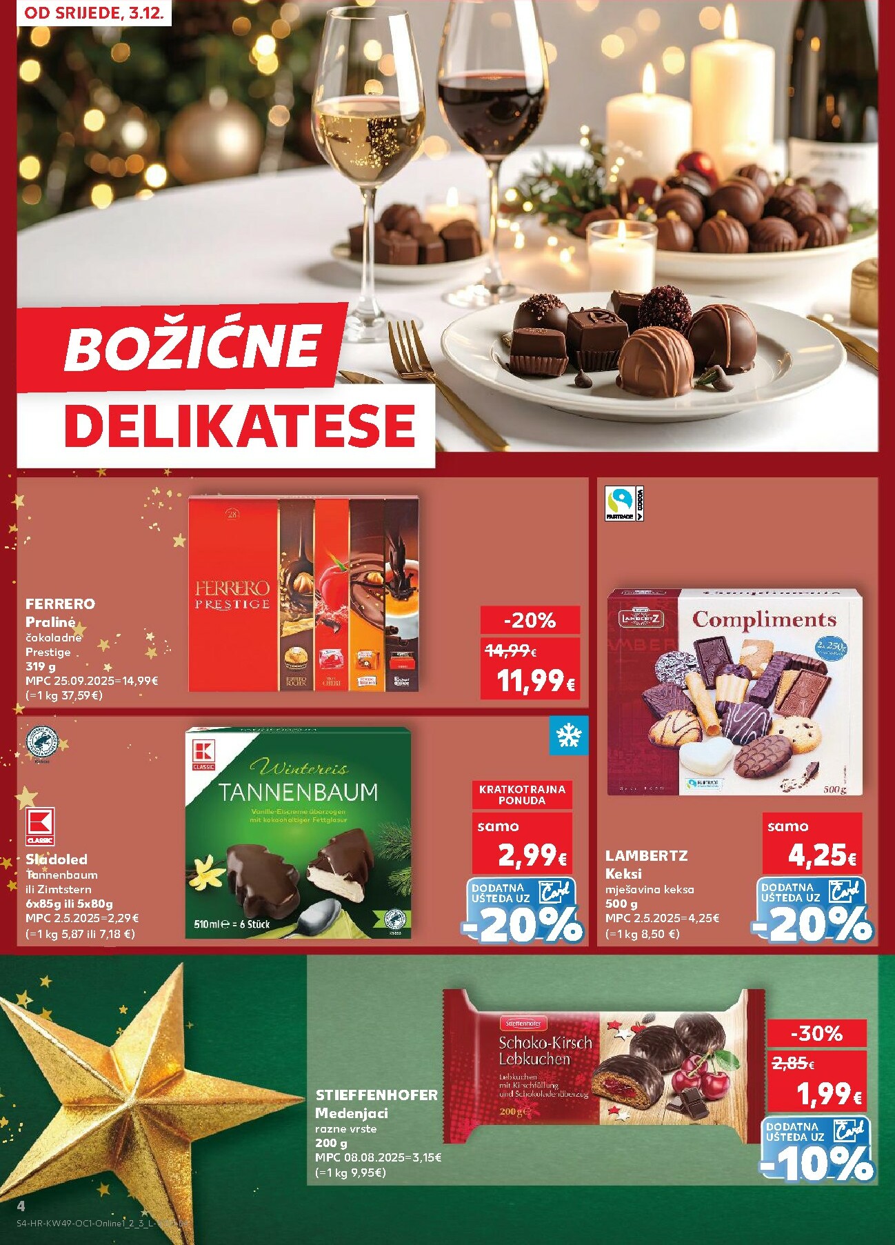 kaufland - Prelistajte katalog Kaufland - Želiš još bogatiju ponudu, vrijedi od 03.12. do 09.12. - page: 4